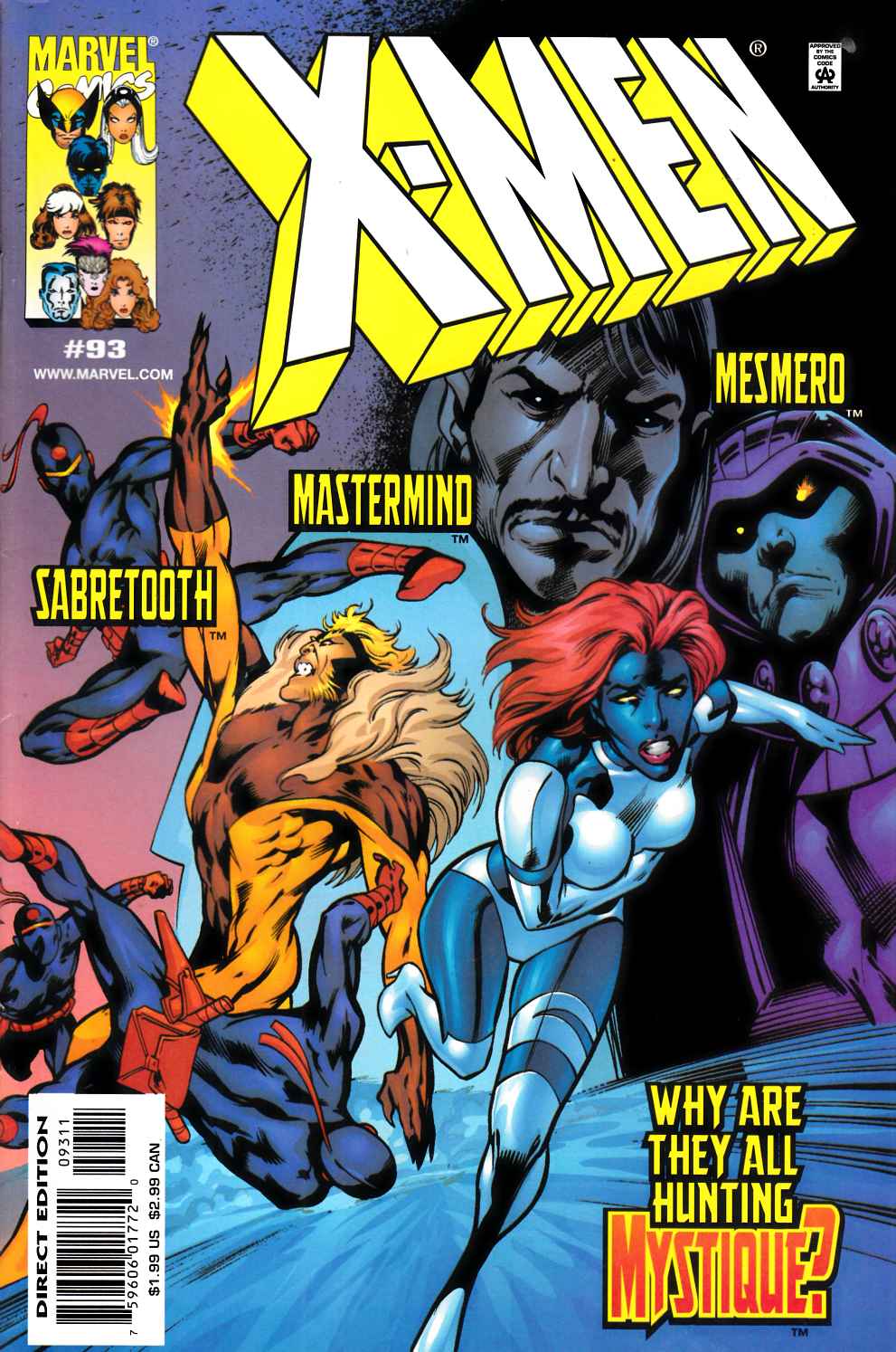 X-Men #93 Very Fine (8.0) [Marvel Comic] LARGE