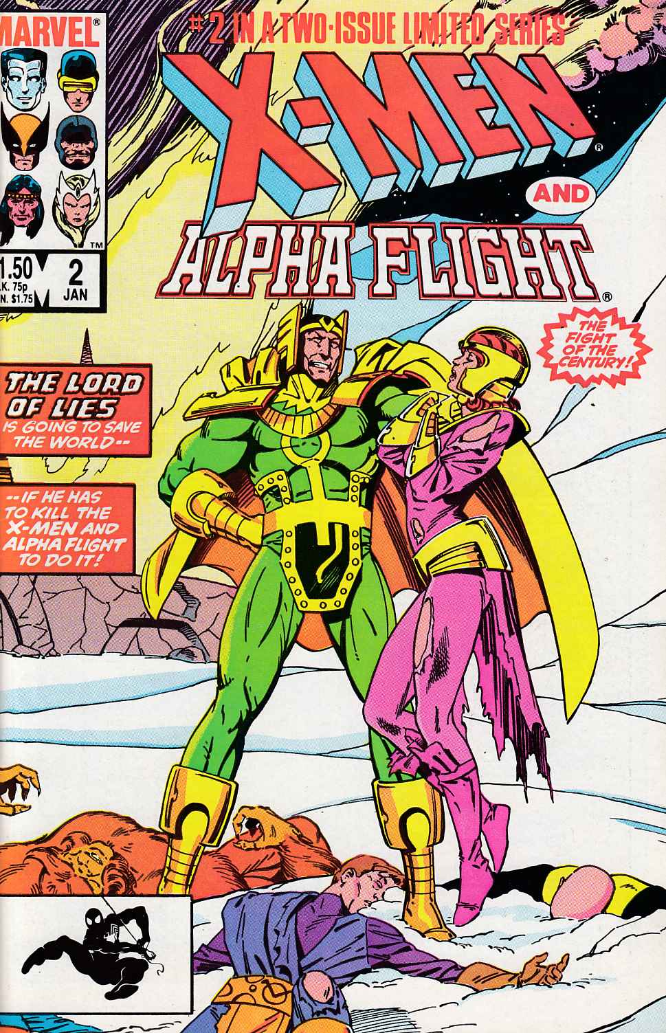 X-Men Alpha Flight #2 Very Fine (8.0) [Marvel Comic] THUMBNAIL