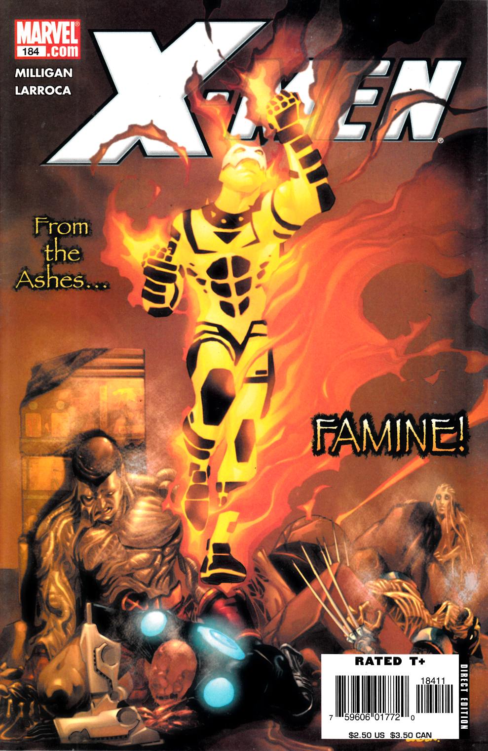 X-Men #184 Near Mint Minus (9.2) [Marvel Comic] THUMBNAIL