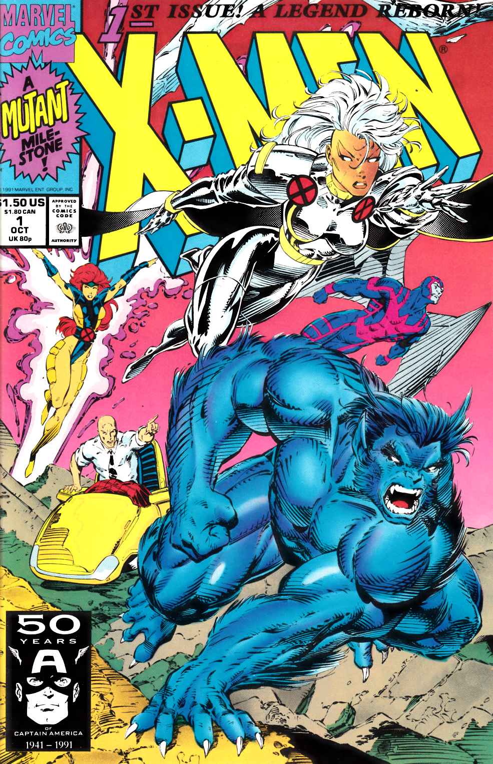 X-Men #1 Cover A Very Fine (8.0) [Marvel Comic] THUMBNAIL