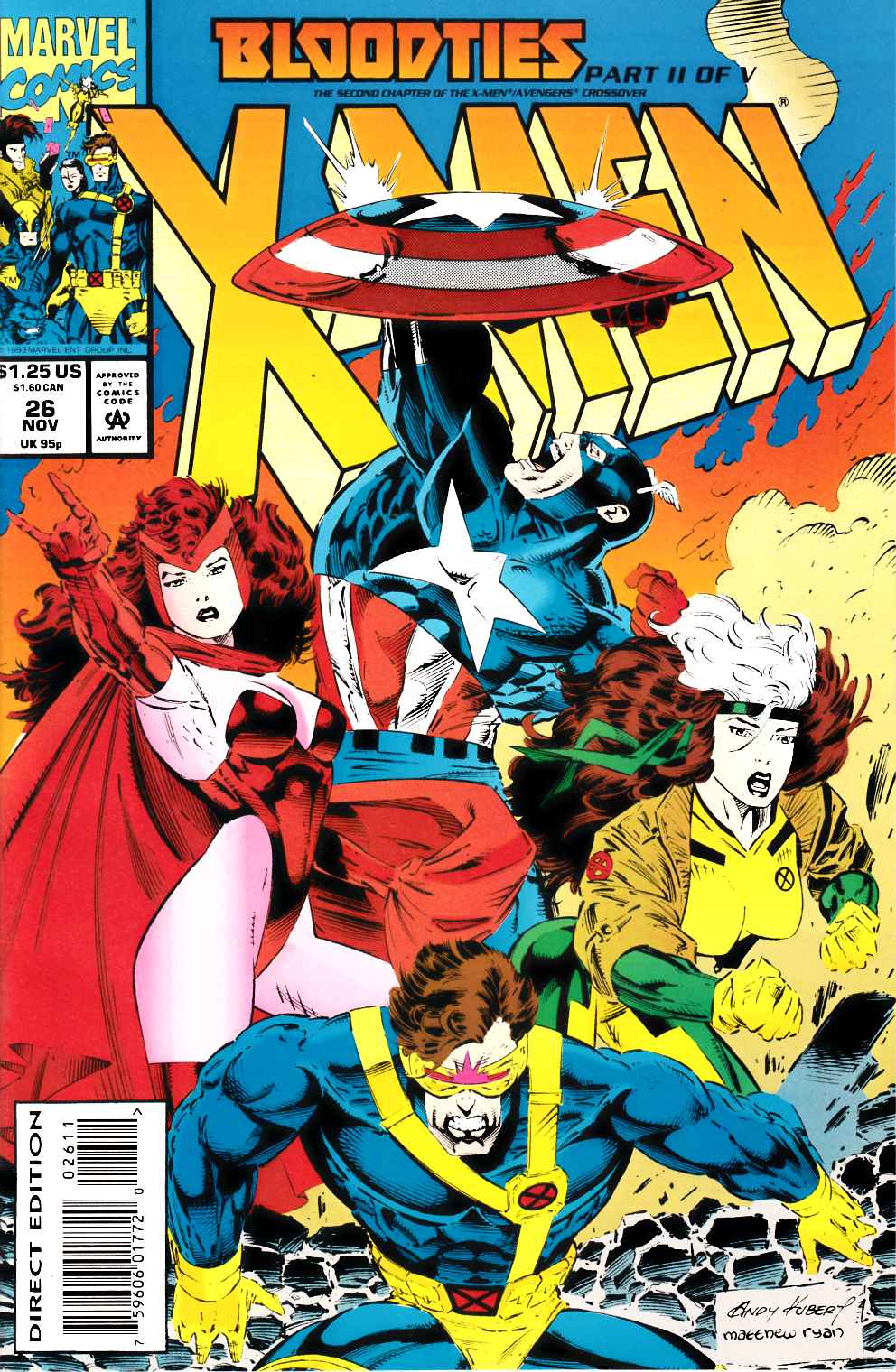 X-Men #26 Very Fine (8.0) [Marvel Comic] THUMBNAIL