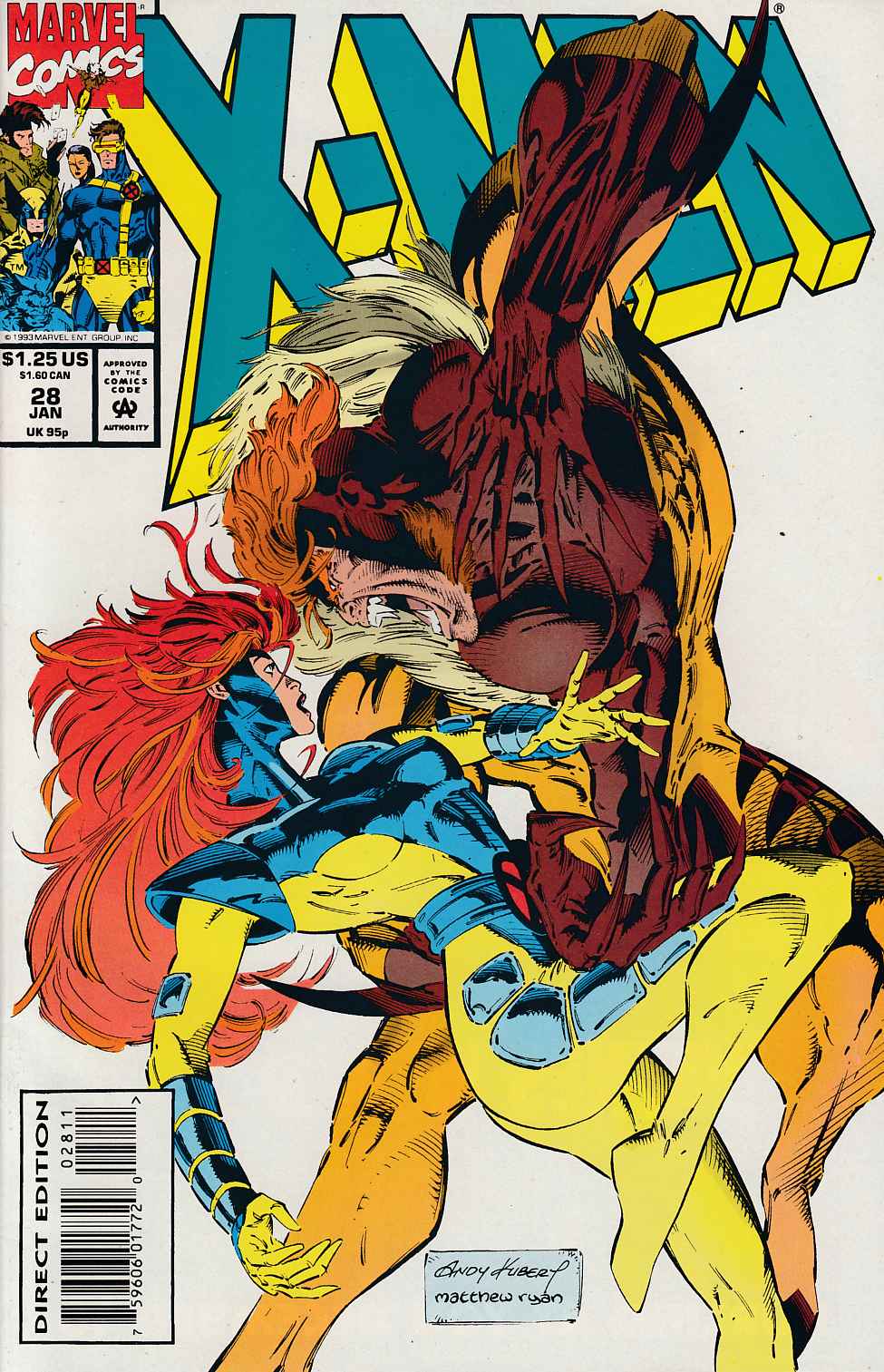 X-Men #28 Near Mint (9.4) [Marvel Comic] LARGE