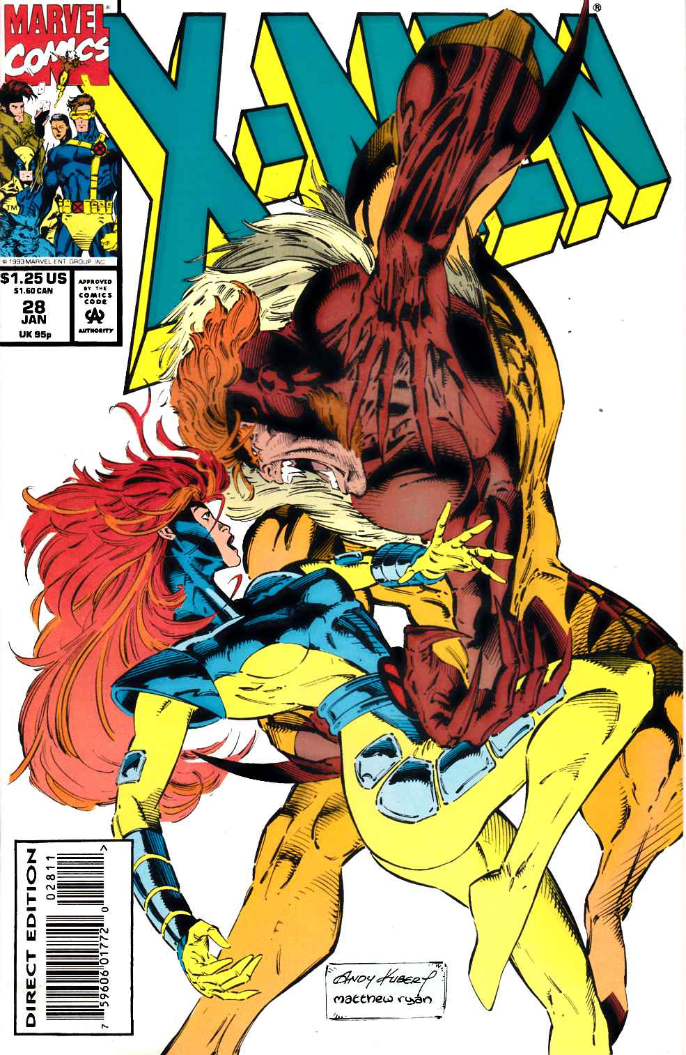 X-Men #28 Very Fine (8.0) [Marvel Comic] LARGE