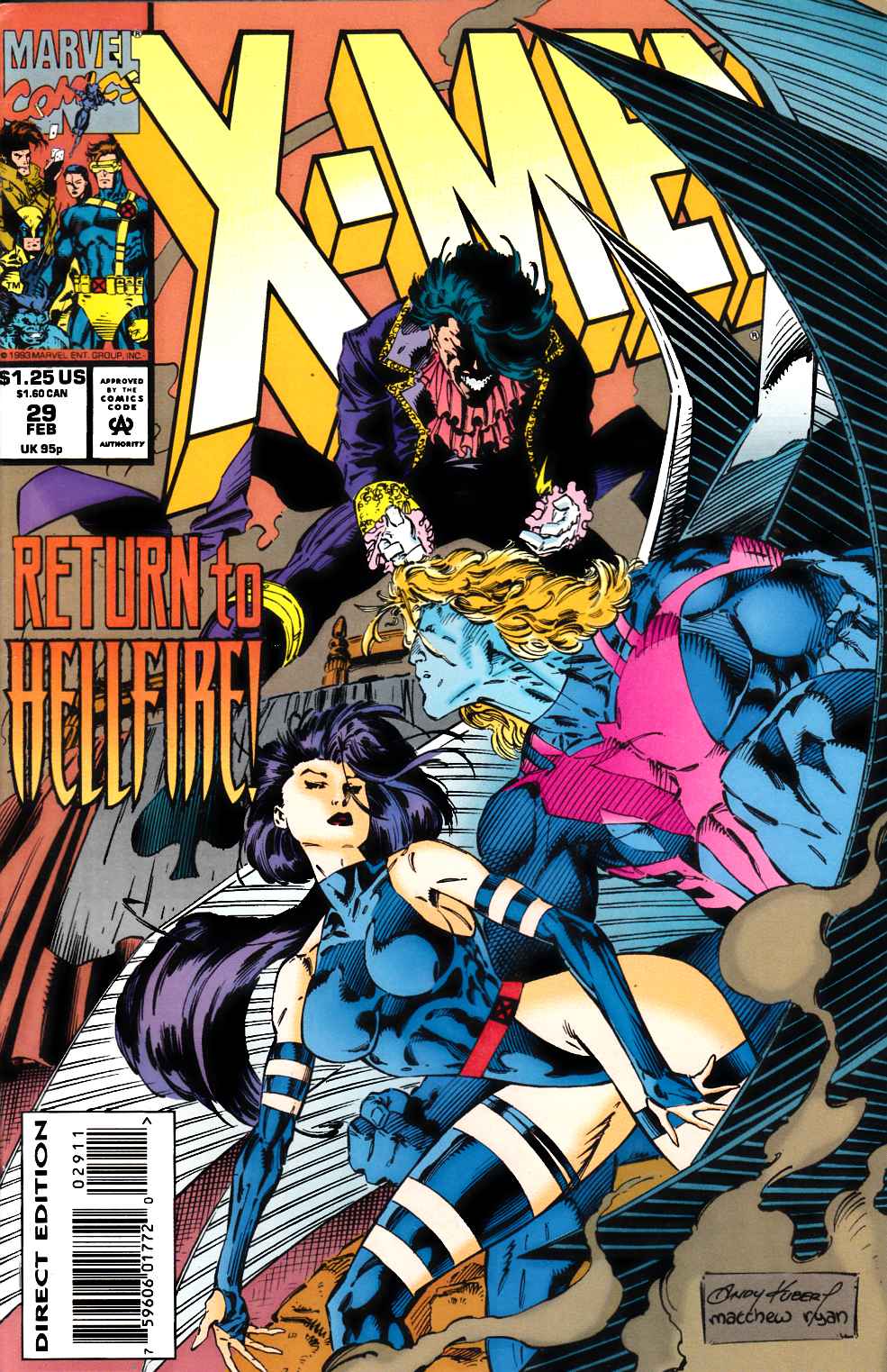 X-Men #29 Very Fine (8.0) [Marvel Comic] LARGE
