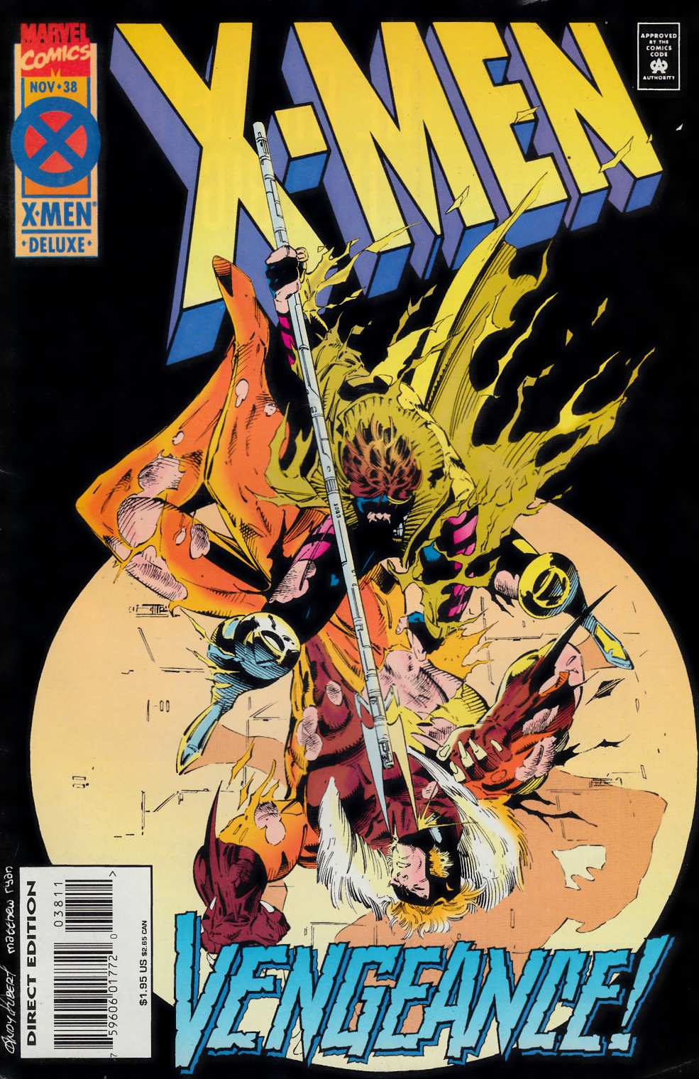 X-Men #38 Very Fine (8.0) [Marvel Comic] THUMBNAIL