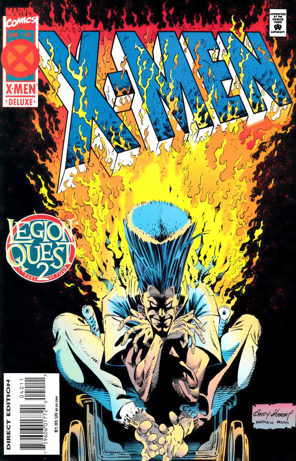 X-Men #40 Very Fine (8.0) [Marvel Comic] THUMBNAIL