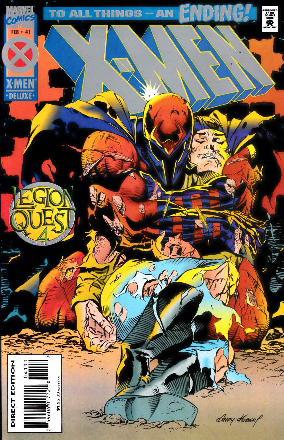 X-Men #41 Very Fine (8.0) [Marvel Comic] THUMBNAIL