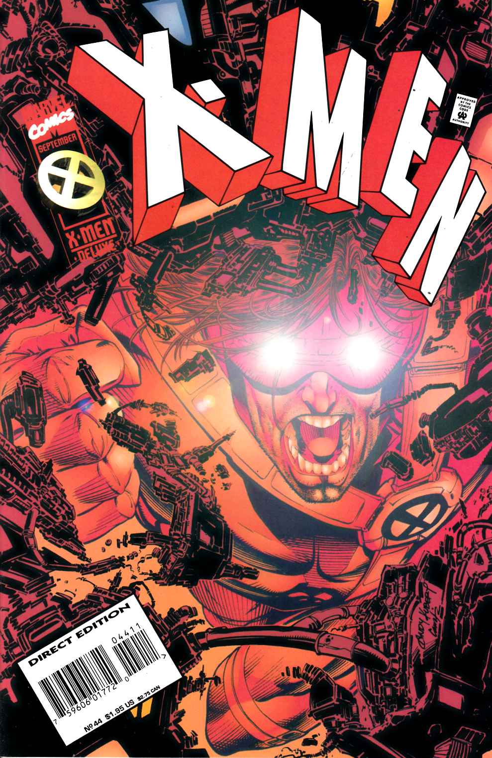 X-Men #44 Near Mint Minus (9.2) [Marvel Comic] THUMBNAIL