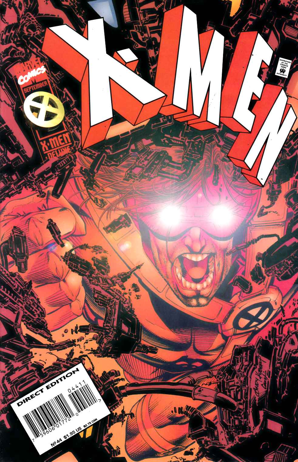 X-Men #44 Very Fine (8.0) [Marvel Comic] THUMBNAIL