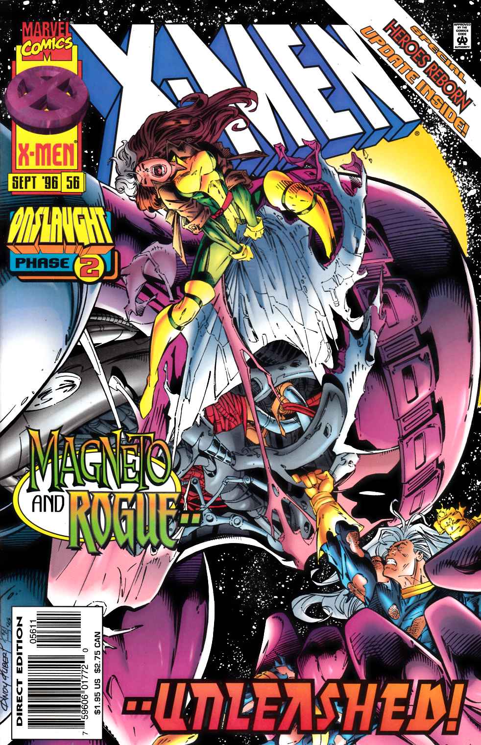 X-Men #56 Near Mint (9.4) [Marvel Comic] THUMBNAIL