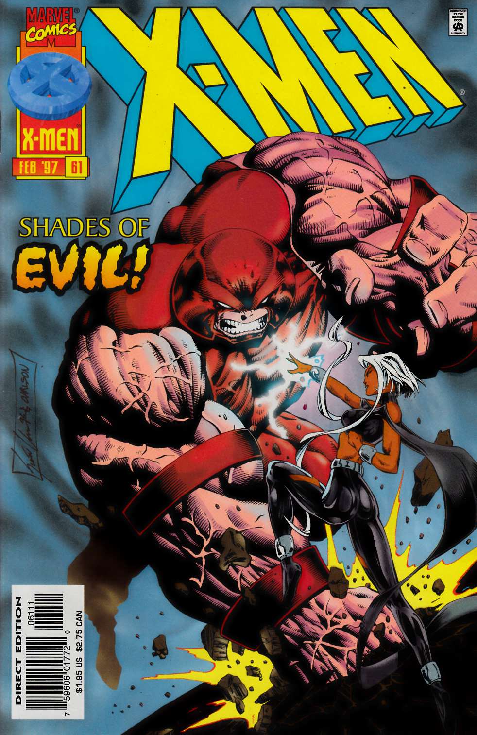 X-Men #61 Near Mint (9.4) [Marvel Comic] THUMBNAIL