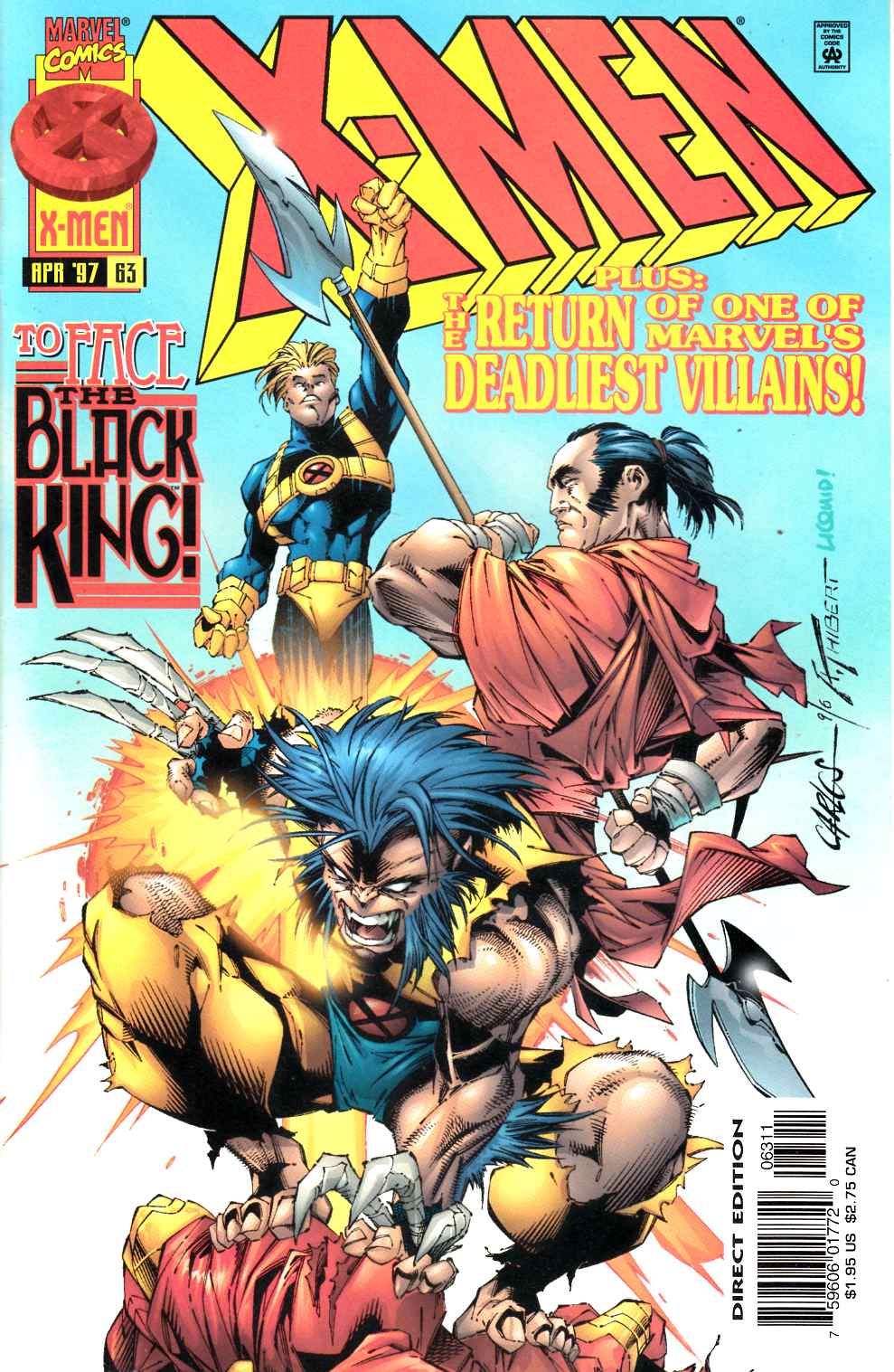 X-Men #63 Near Mint (9.4) [Marvel Comic] LARGE