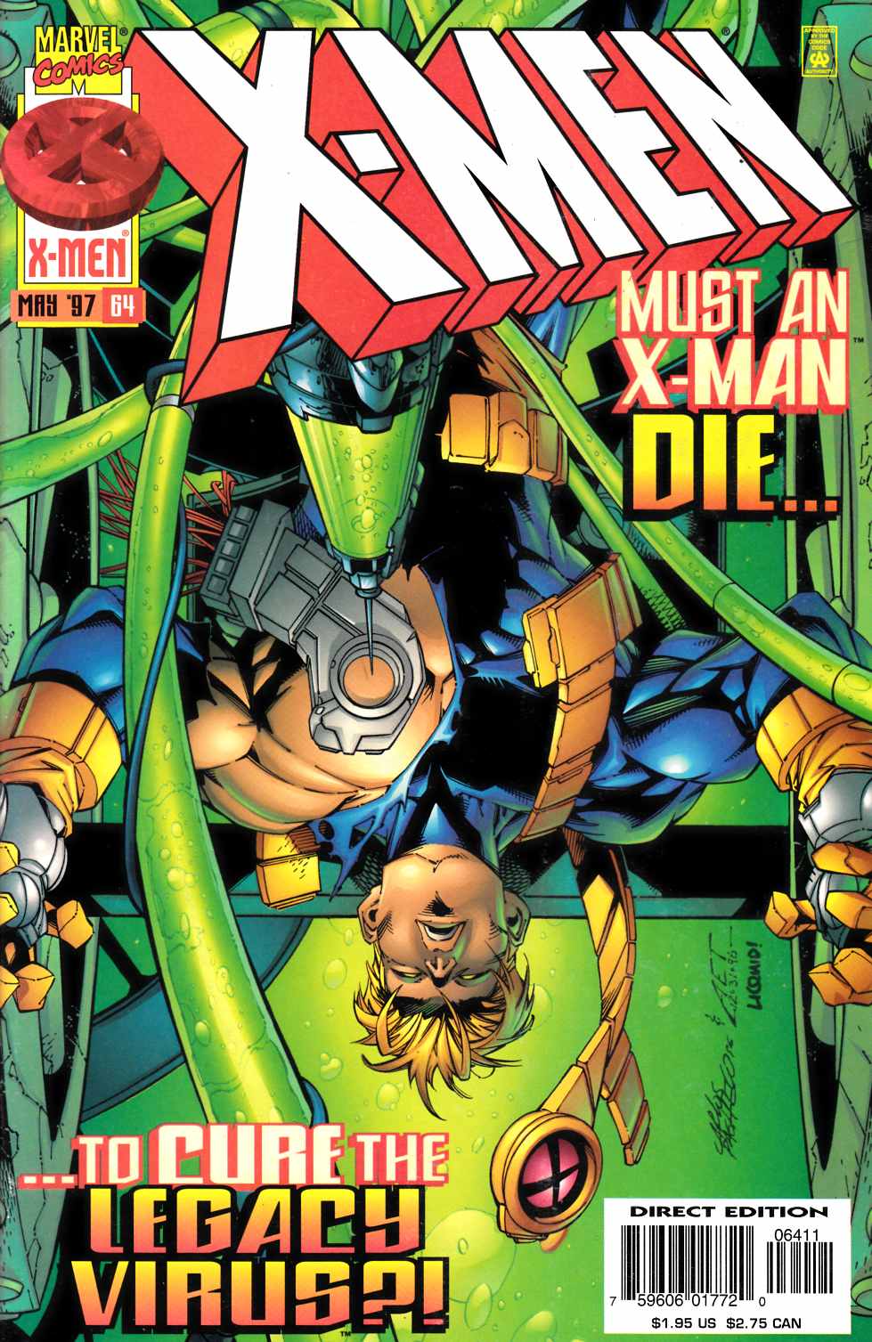 X-Men #64 Near Mint (9.4) [Marvel Comic] THUMBNAIL