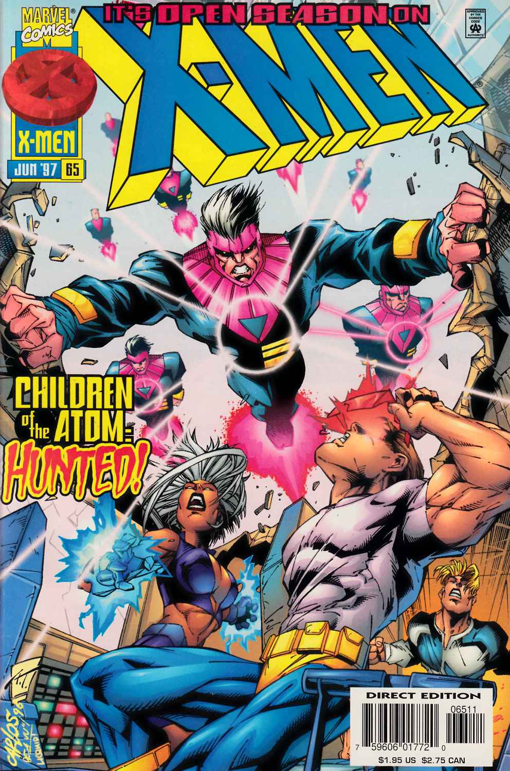 X-Men #65 Very Fine (8.0) [Marvel Comic] LARGE