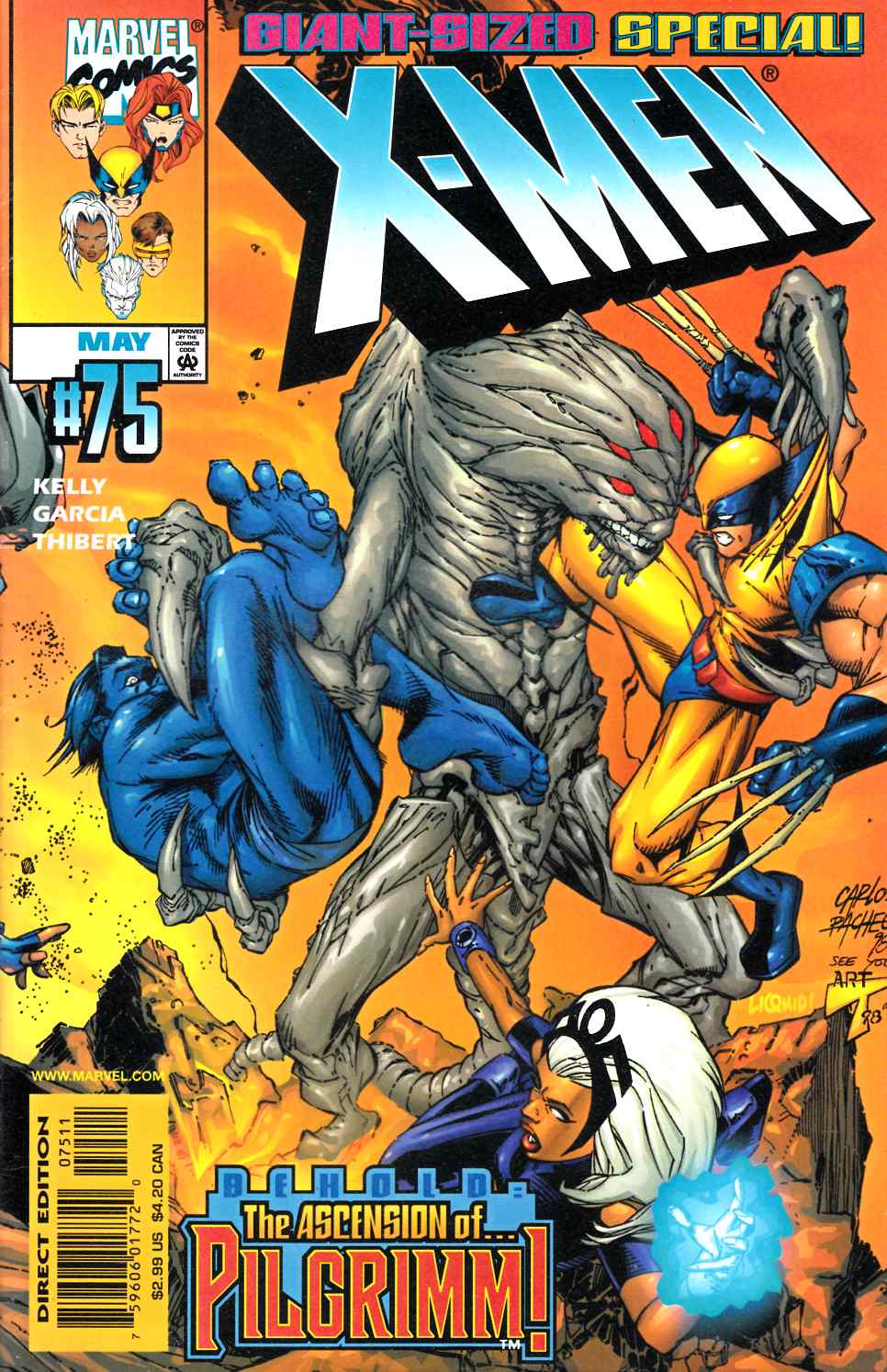 X-Men #75 Near Mint (9.4) [Marvel Comic] LARGE