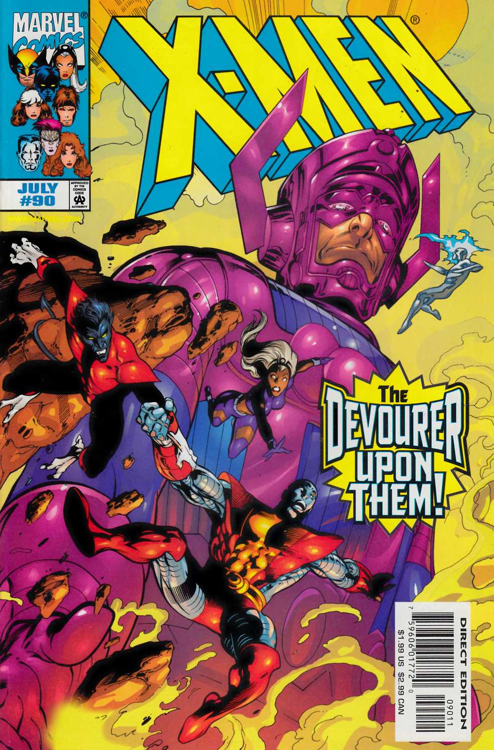 X-Men #90 Very Fine (8.0) [Marvel Comic] LARGE