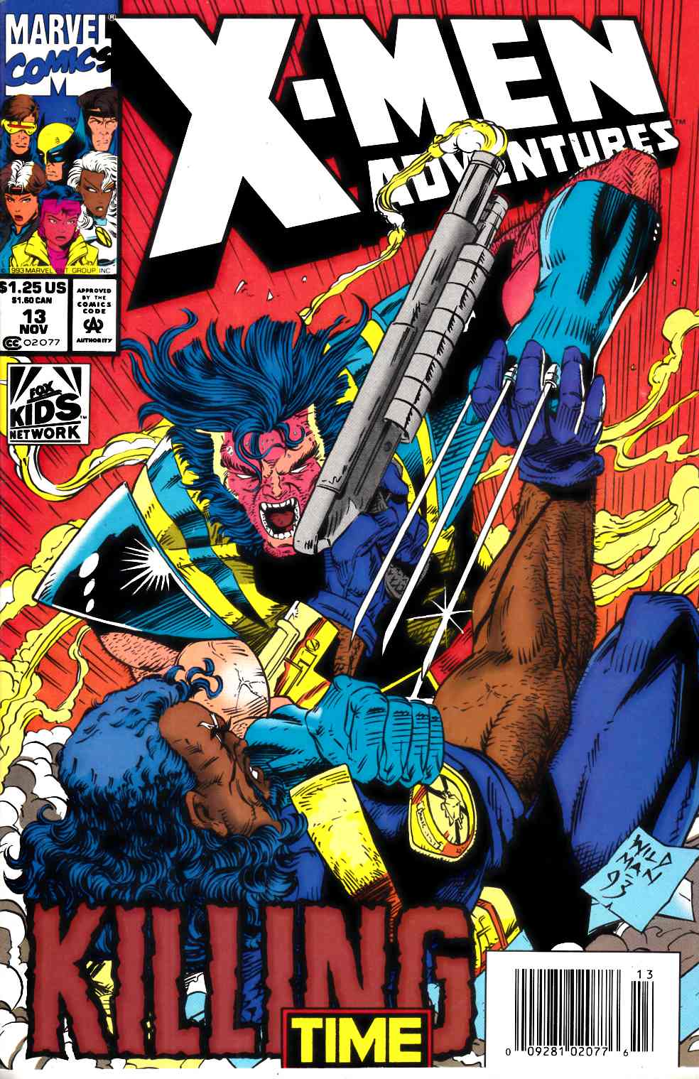 X-Men Adventures #13 Near Mint (9.4) [Marvel Comic] LARGE