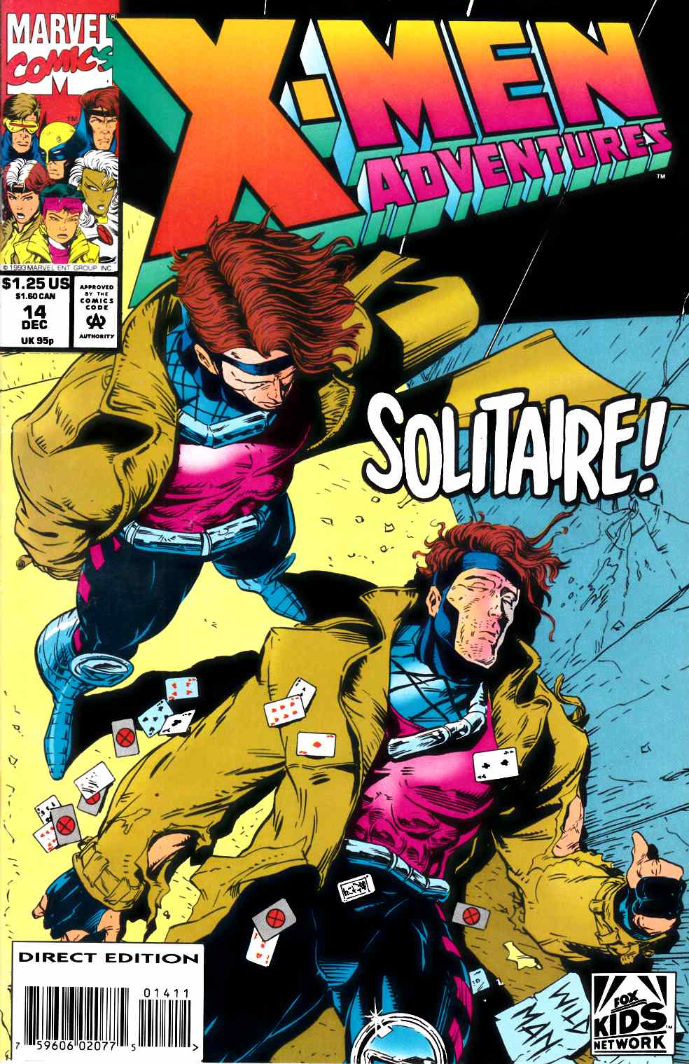X-Men Adventures #14 Very Fine (8.0) [Marvel Comic] LARGE