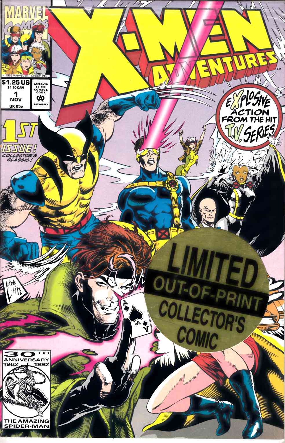 X-Men Adventures #1 Treat Pedigree Gold Polybagged Very Fine () [Marvel  Comic] –  Online Store