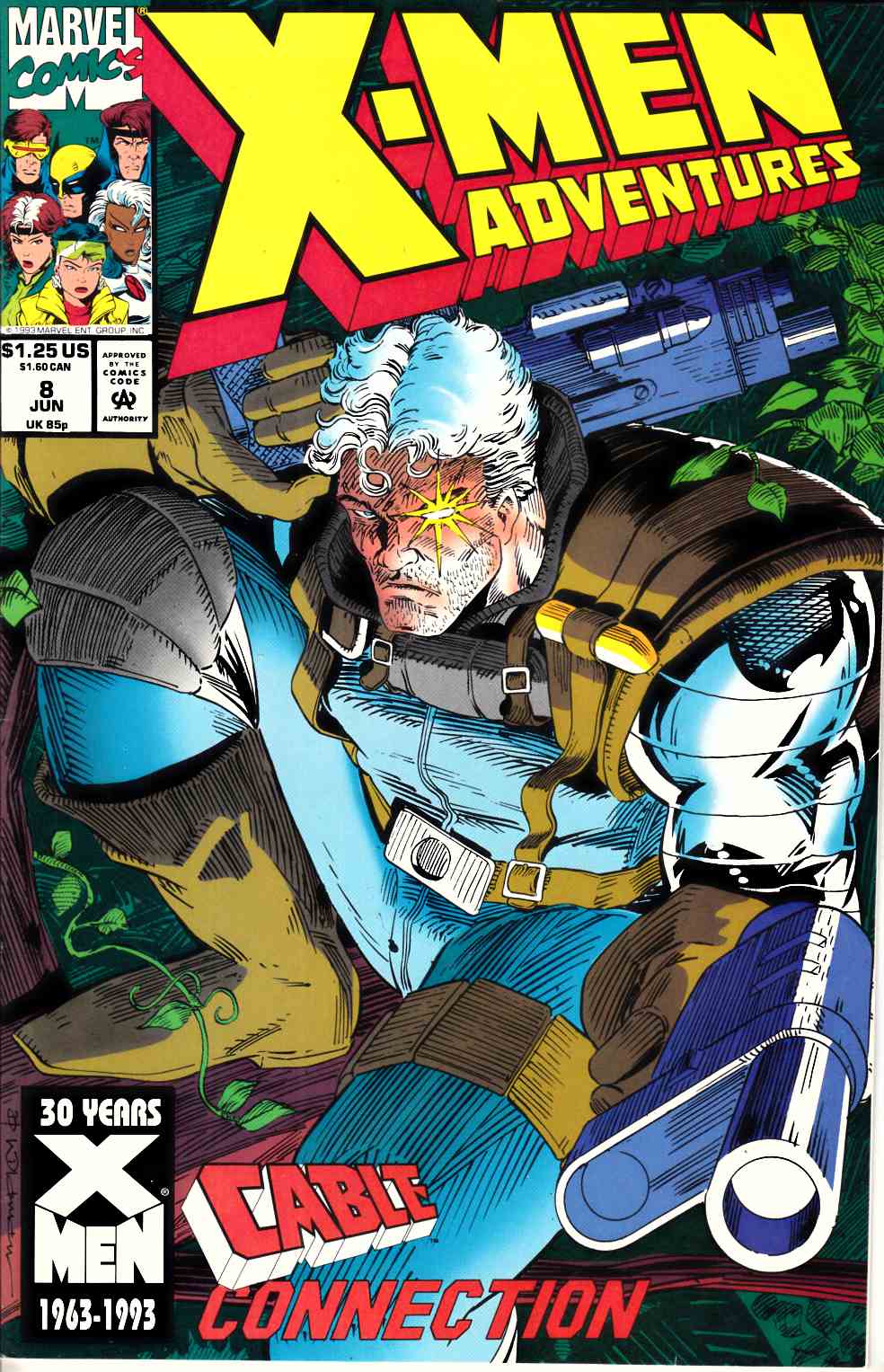 X-Men Adventures #8 Near Mint Minus (9.2) [Marvel Comic] THUMBNAIL