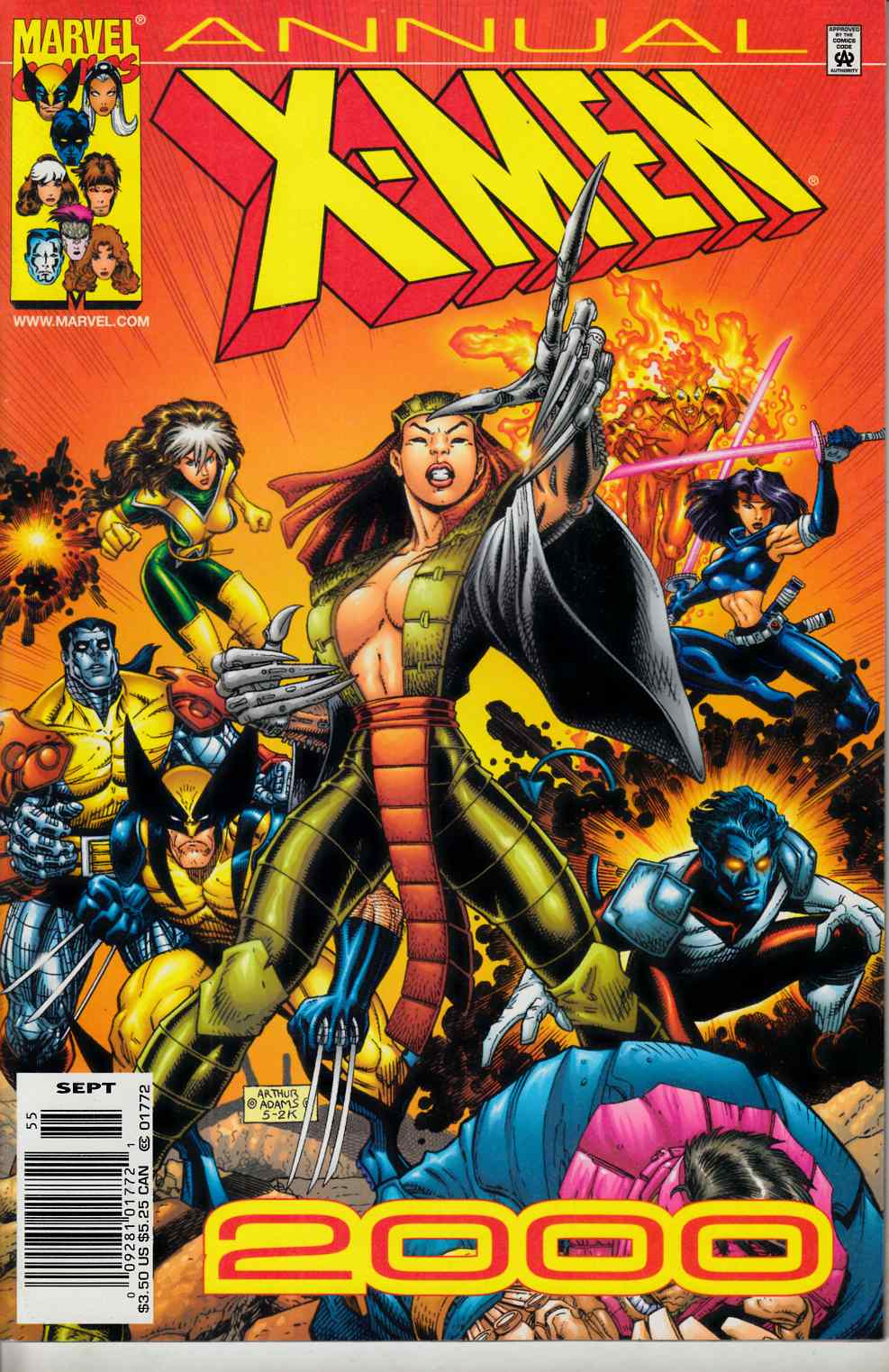 X-Men Annual 2000 Newsstand Edition Near Mint (9.4) [Marvel Comic] THUMBNAIL