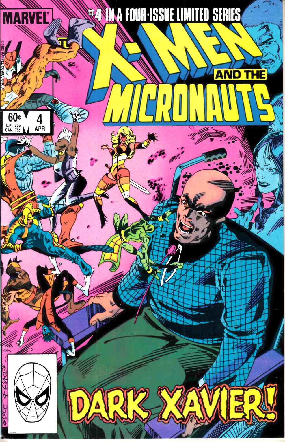 X-Men Micronauts #4 Very Fine (8.0) [Marvel Comic] THUMBNAIL