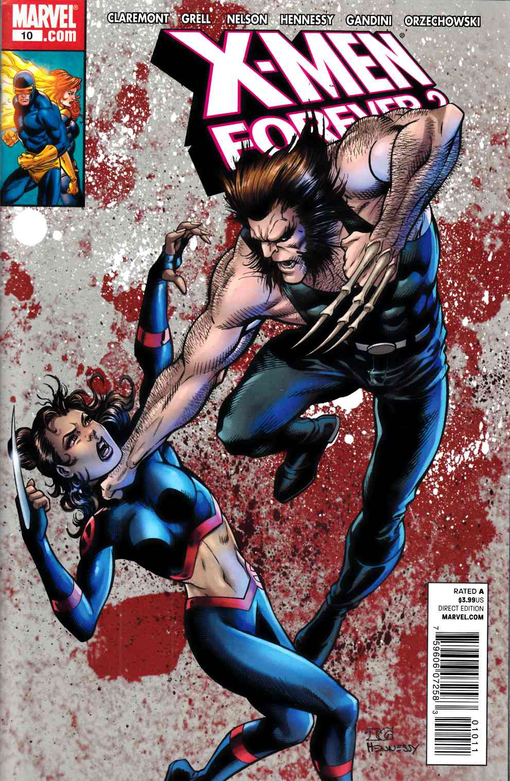 X-Men Forever 2 #10 Very Fine (8.0) [Marvel Comic] LARGE