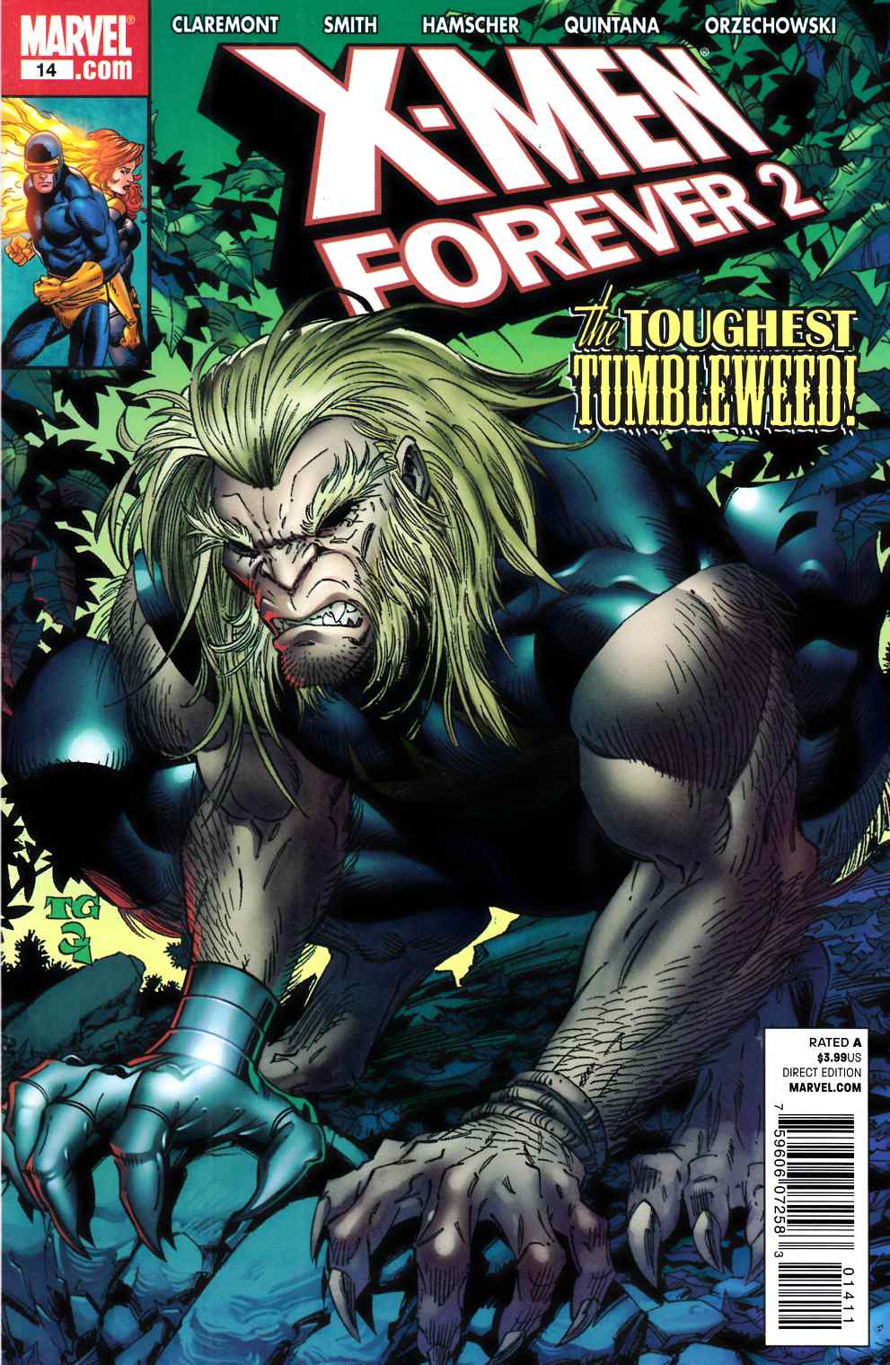 X-Men Forever 2 #14 Near Mint (9.4) [Marvel Comic] LARGE