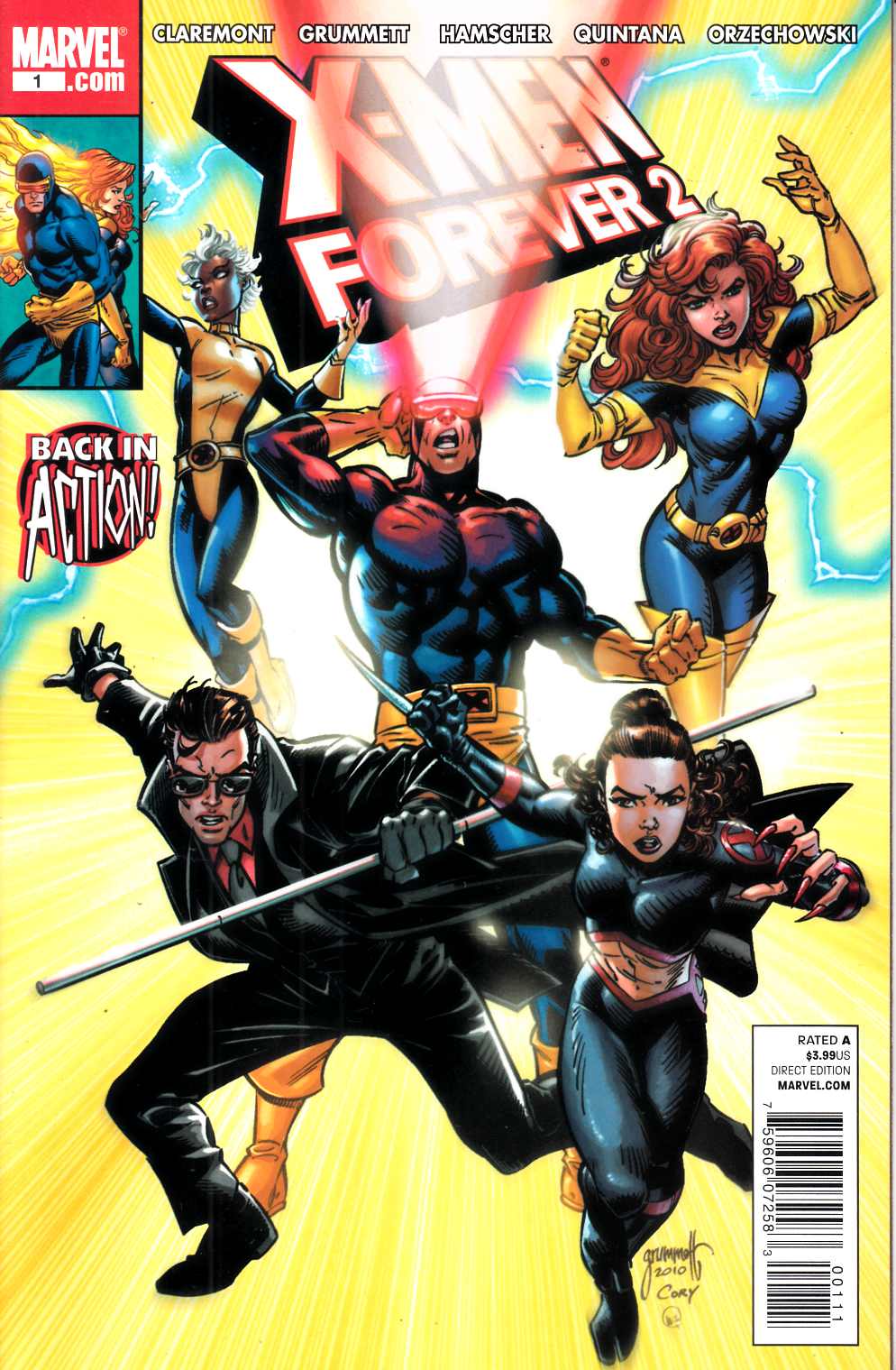 X-Men Forever 2 #1 Near Mint (9.4) [Marvel Comic]