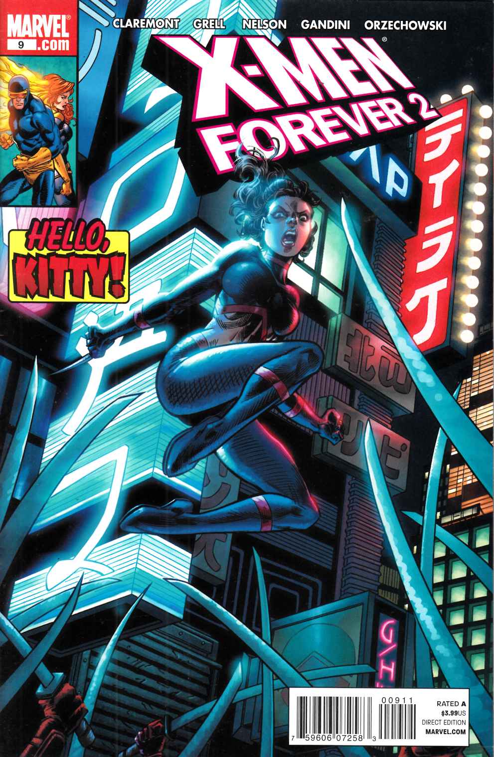X-Men Forever 2 #9 Very Fine (8.0) [Marvel Comic] LARGE