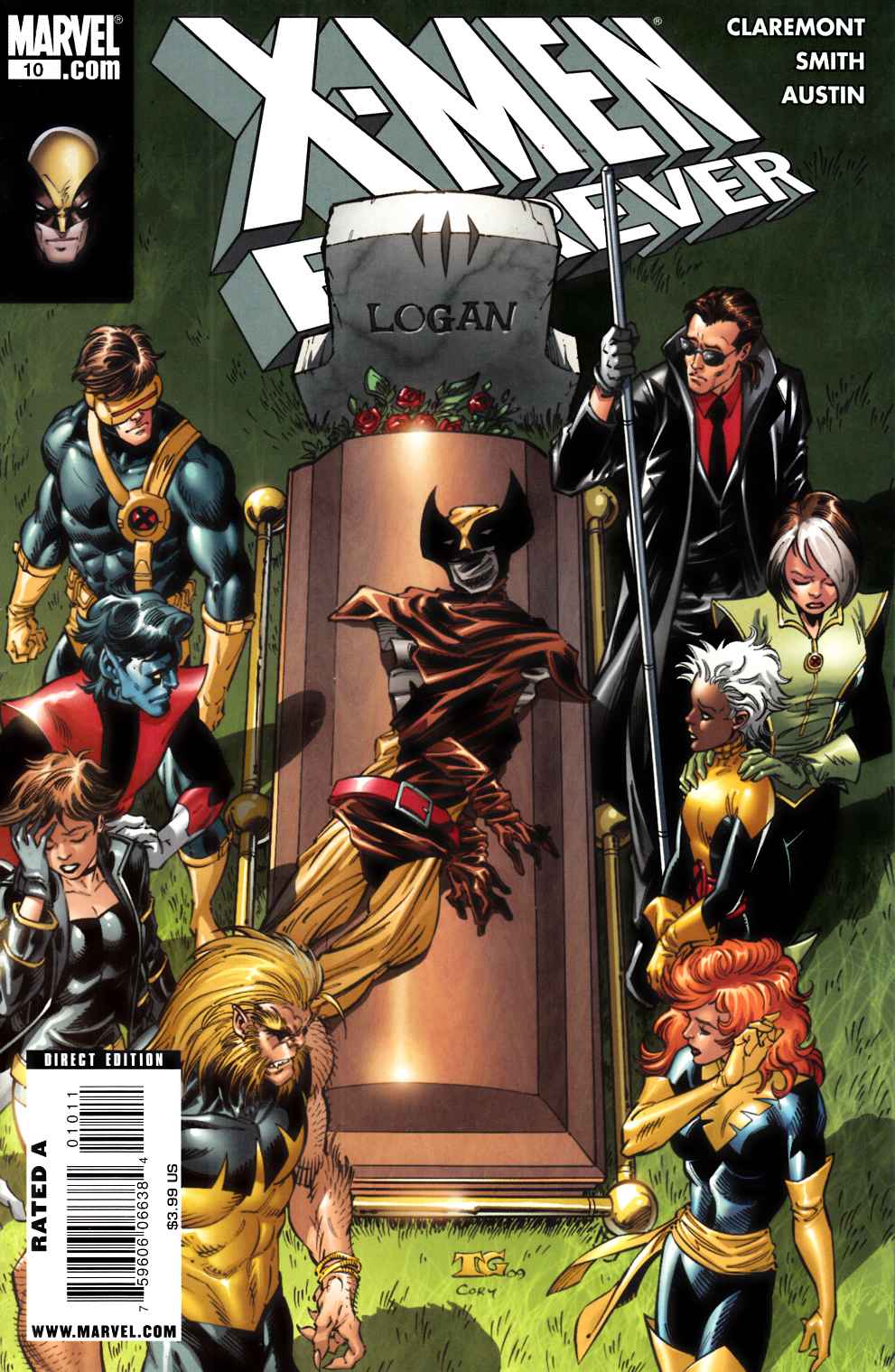 X-Men Forever #10 Very Fine (8.0) [Marvel Comic] LARGE