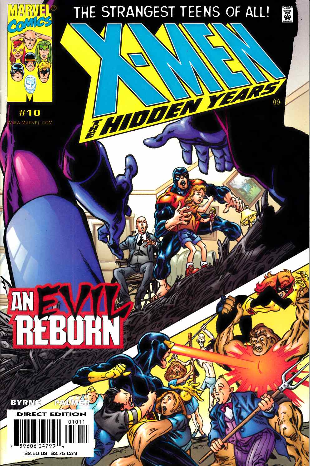 X-Men The Hidden Years #10 Near Mint (9.4) [Marvel Comic] THUMBNAIL