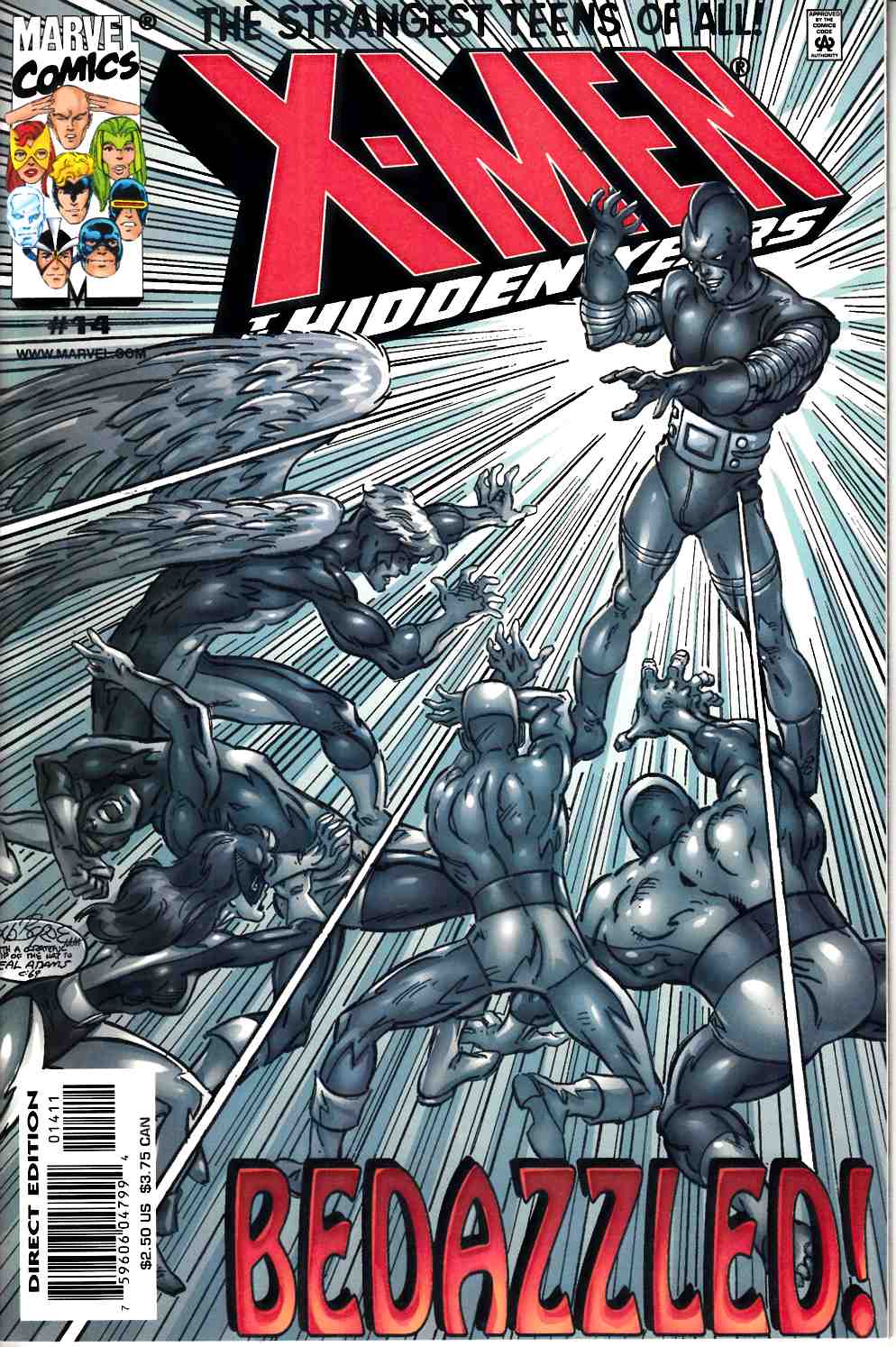 X-Men The Hidden Years #14 Near Mint (9.4) [Marvel Comic] LARGE