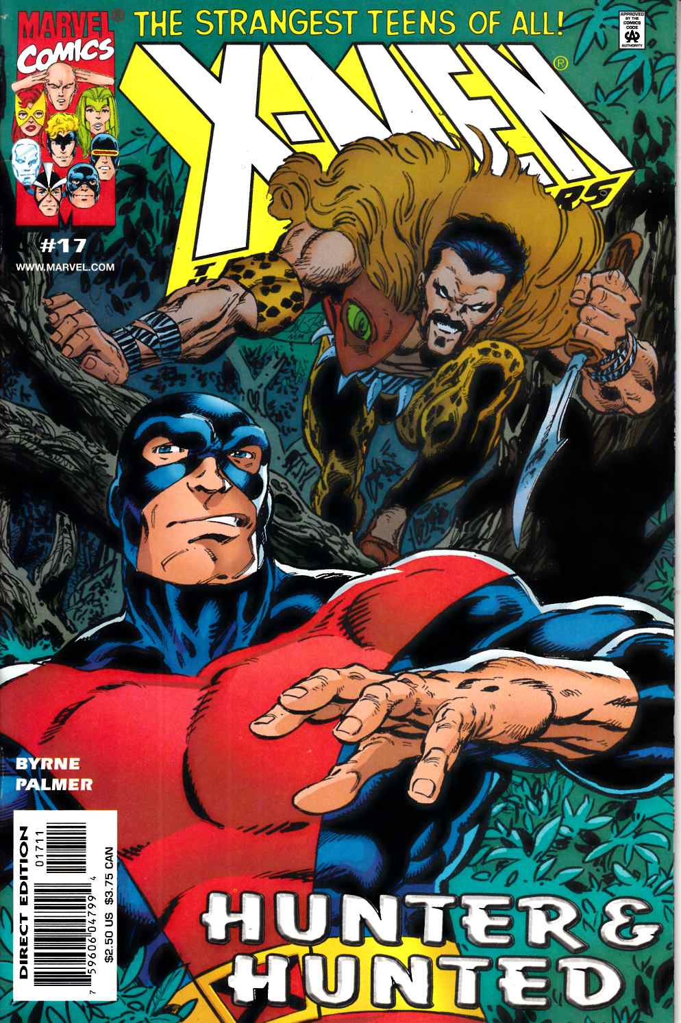 X-Men The Hidden Years #17 Near Mint (9.4) [Marvel Comic] LARGE