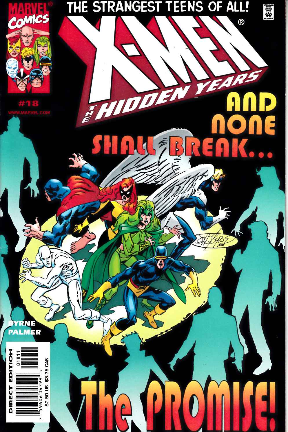 X-Men The Hidden Years #18 Near Mint (9.4) [Marvel Comic] LARGE