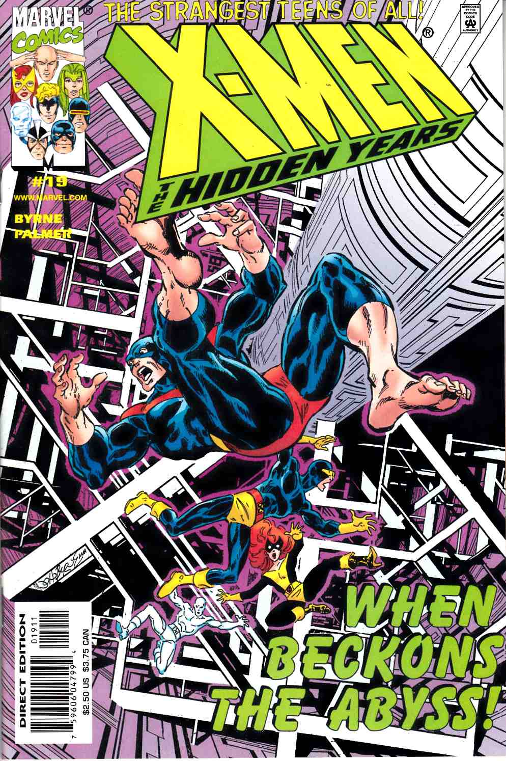 X-Men The Hidden Years #19 Near Mint (9.4) [Marvel Comic] LARGE