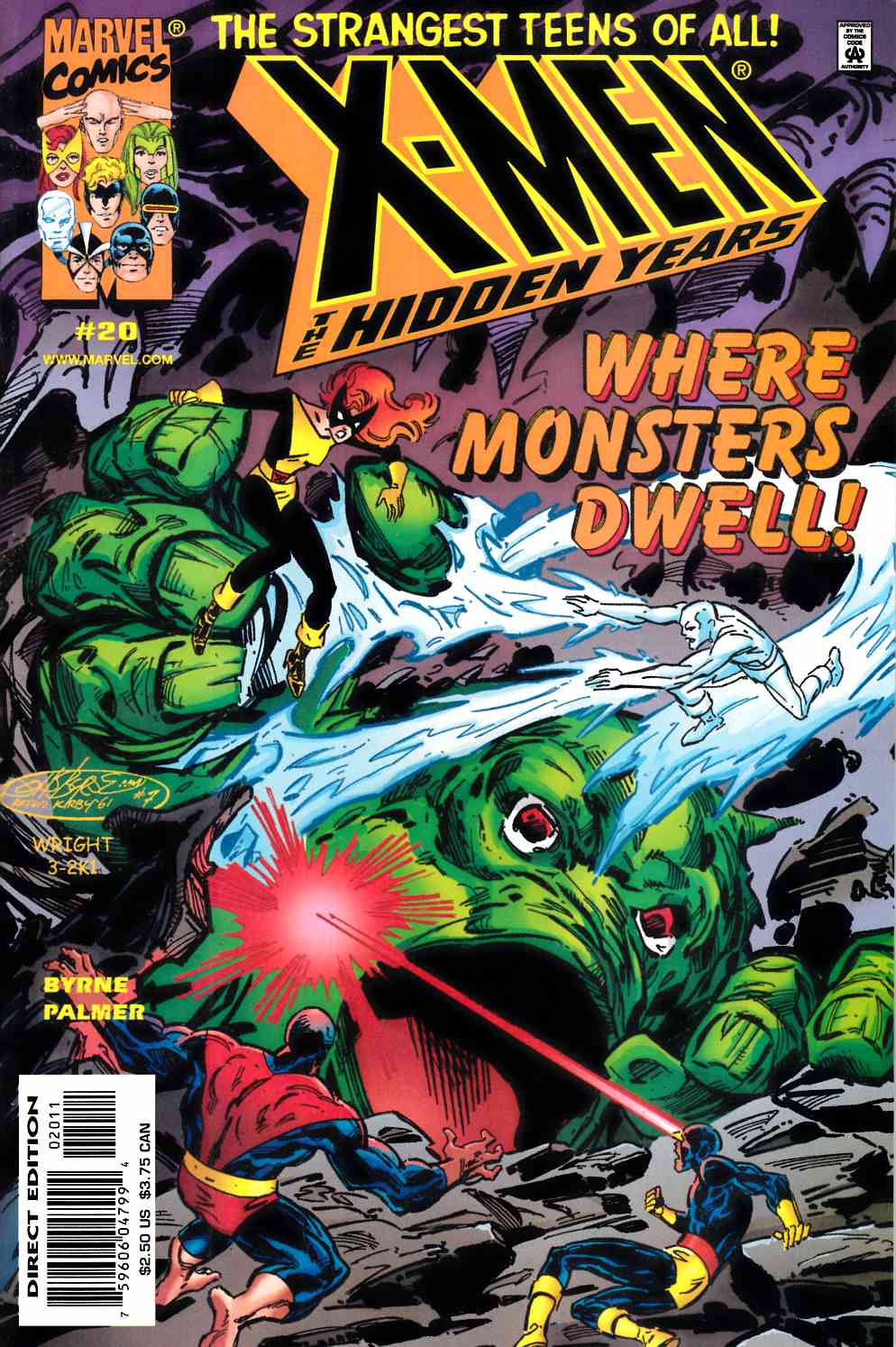 X-Men The Hidden Years #20 Near Mint (9.4) [Marvel Comic] THUMBNAIL