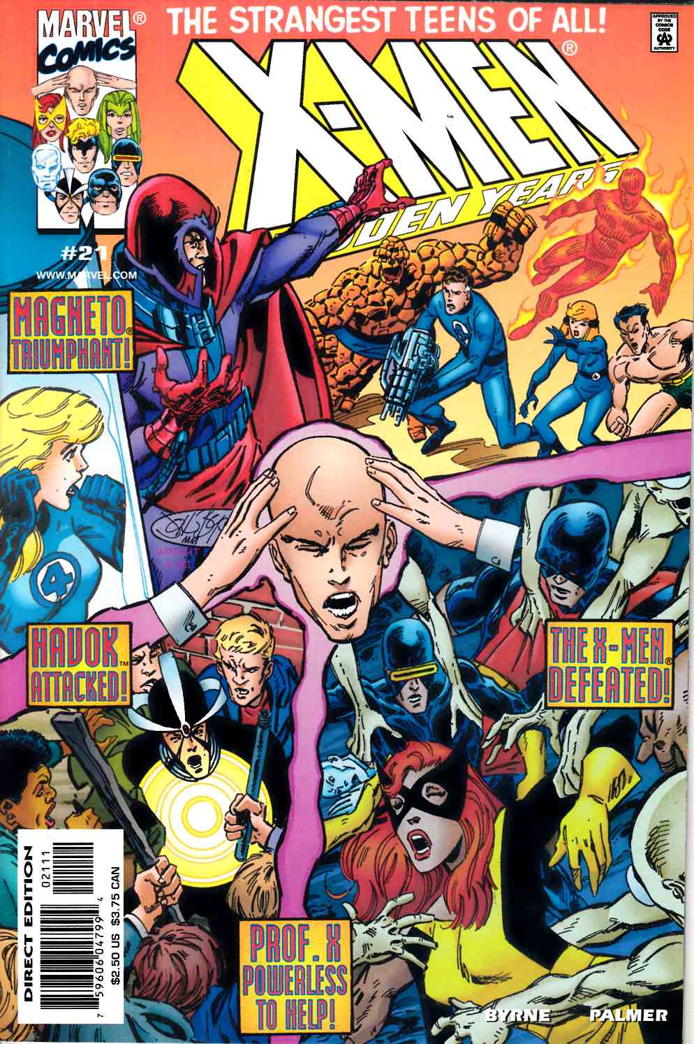 X-Men The Hidden Years #21 Near Mint (9.4) [Marvel Comic] THUMBNAIL