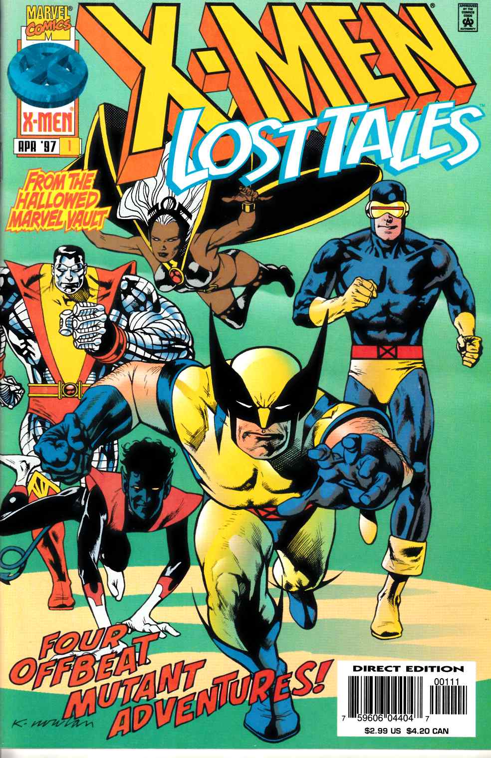 X-Men Lost Tales #1 Near Mint (9.4) Marvel Comic] LARGE
