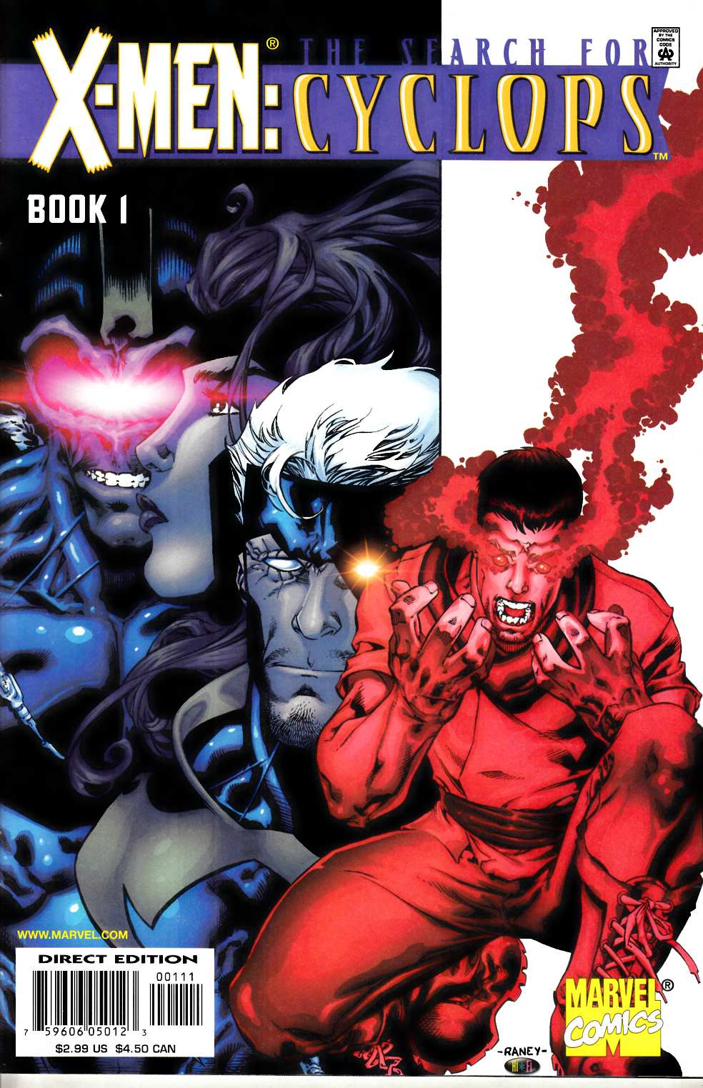 X-Men The Search for Cyclops #1 Near Mint (9.4) Marvel Comic] THUMBNAIL