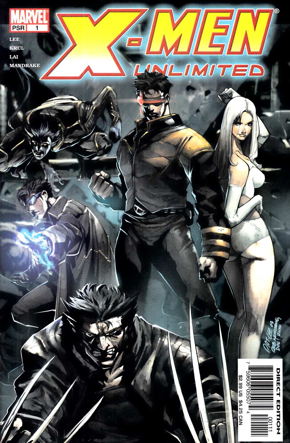 X-Men Unlimited #1 Very Fine (8.0) [Marvel Comic] THUMBNAIL