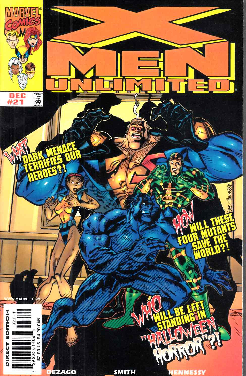 X-Men Unlimited #21 Near Mint (9.4) [Marvel Comic] LARGE