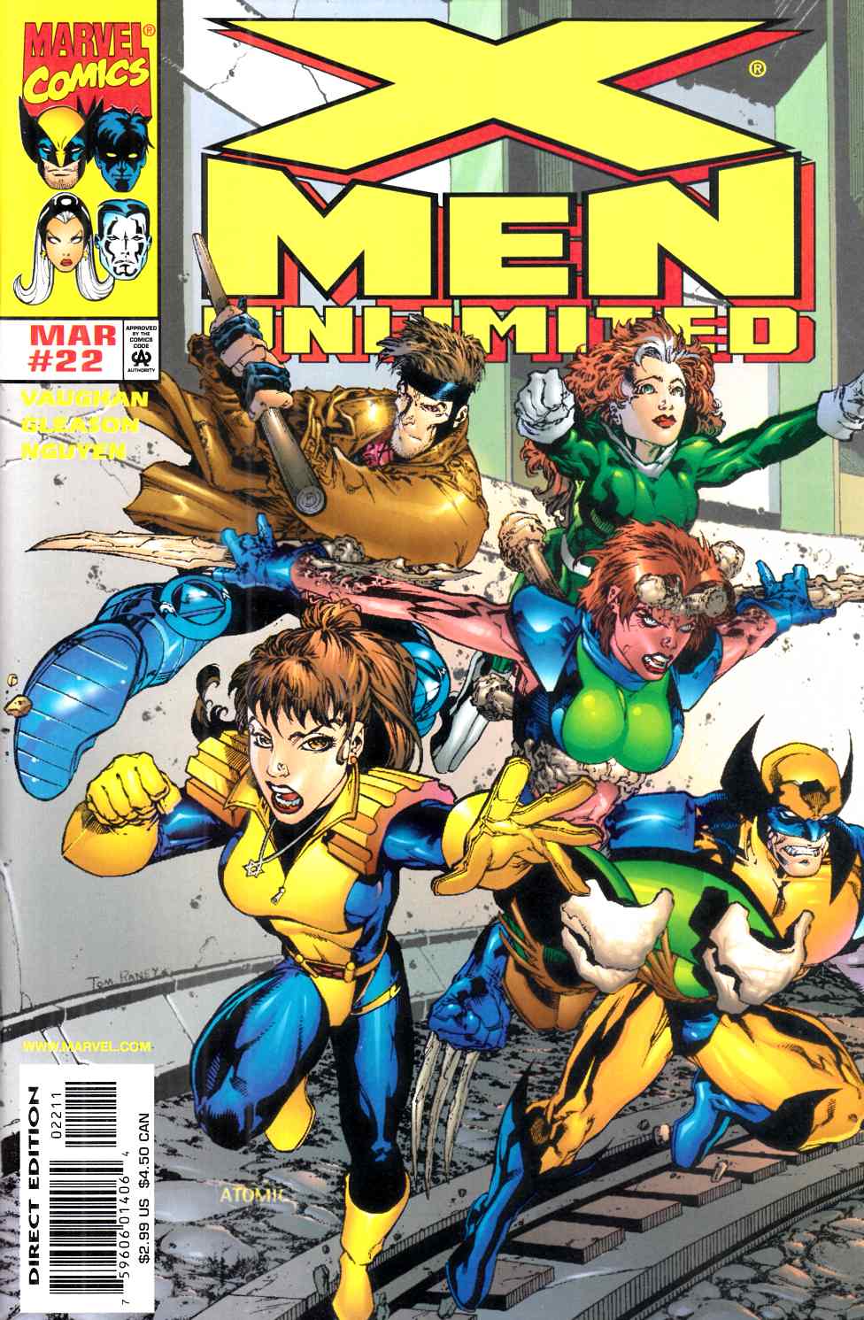 X-Men Unlimited #22 Near Mint (9.4) [Marvel Comic] LARGE