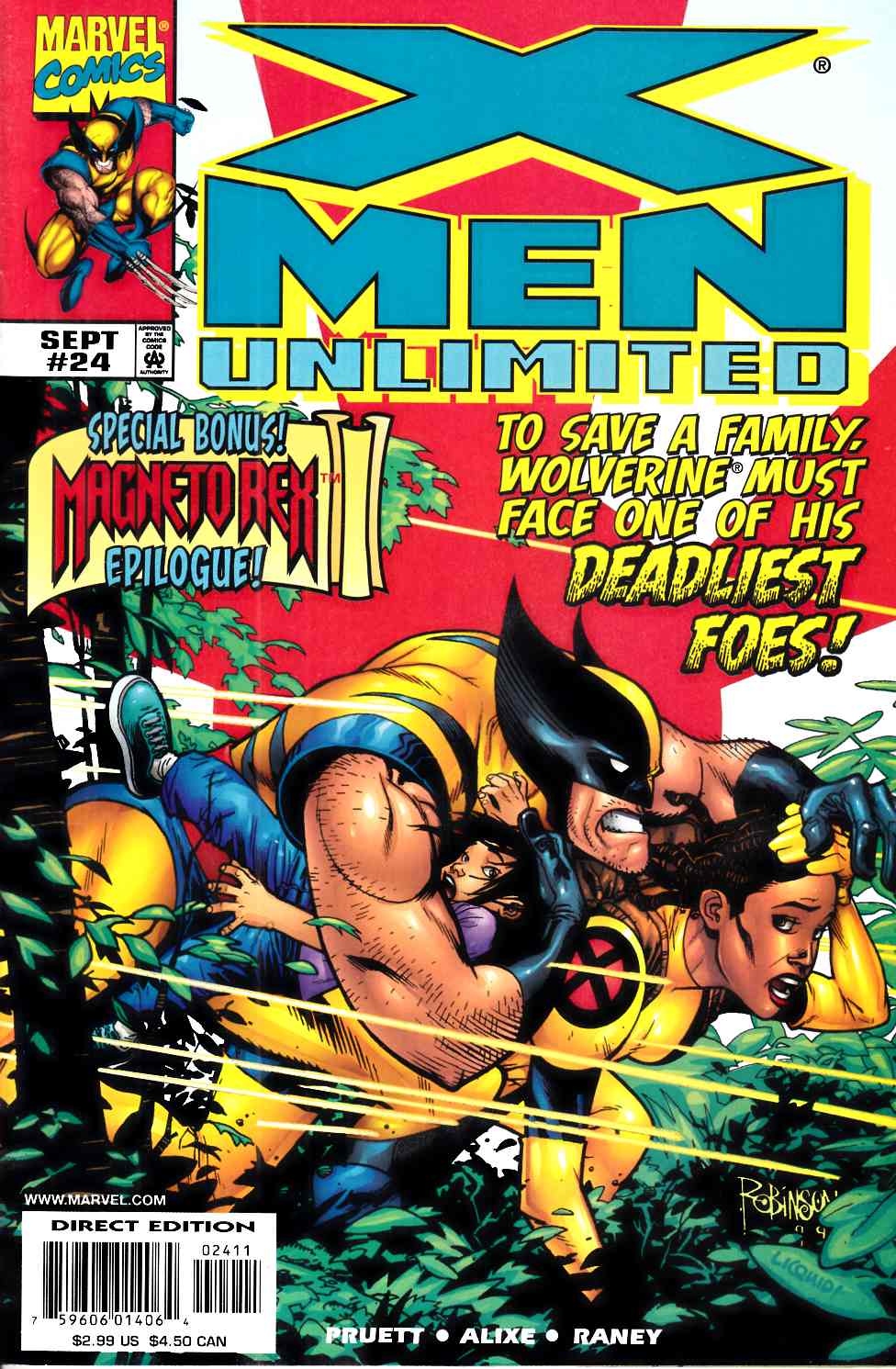 X-Men Unlimited #24 Near Mint (9.4) [Marvel Comic] LARGE