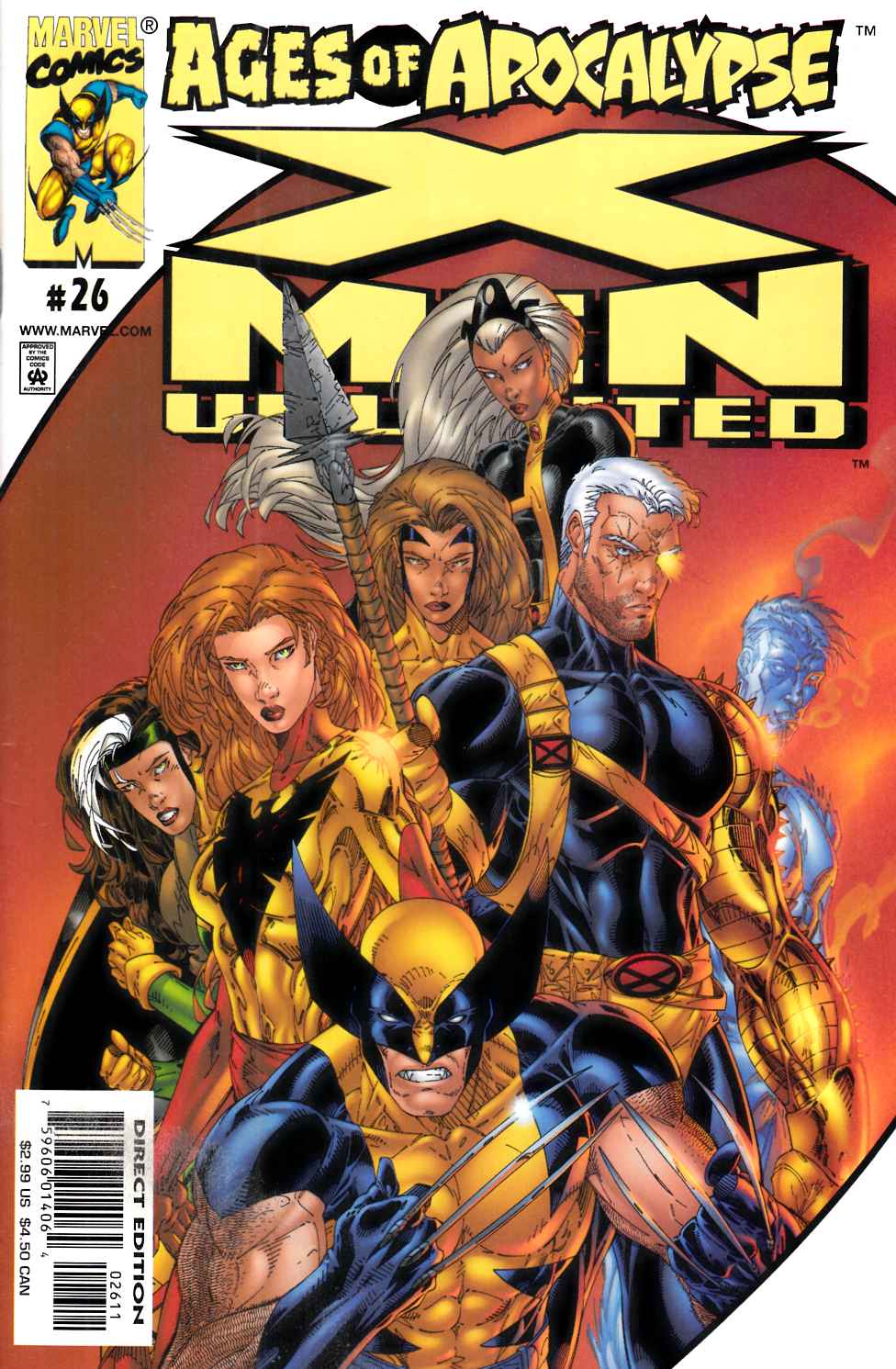 X-Men Unlimited #26 Very Fine (8.0) [Marvel Comic] LARGE