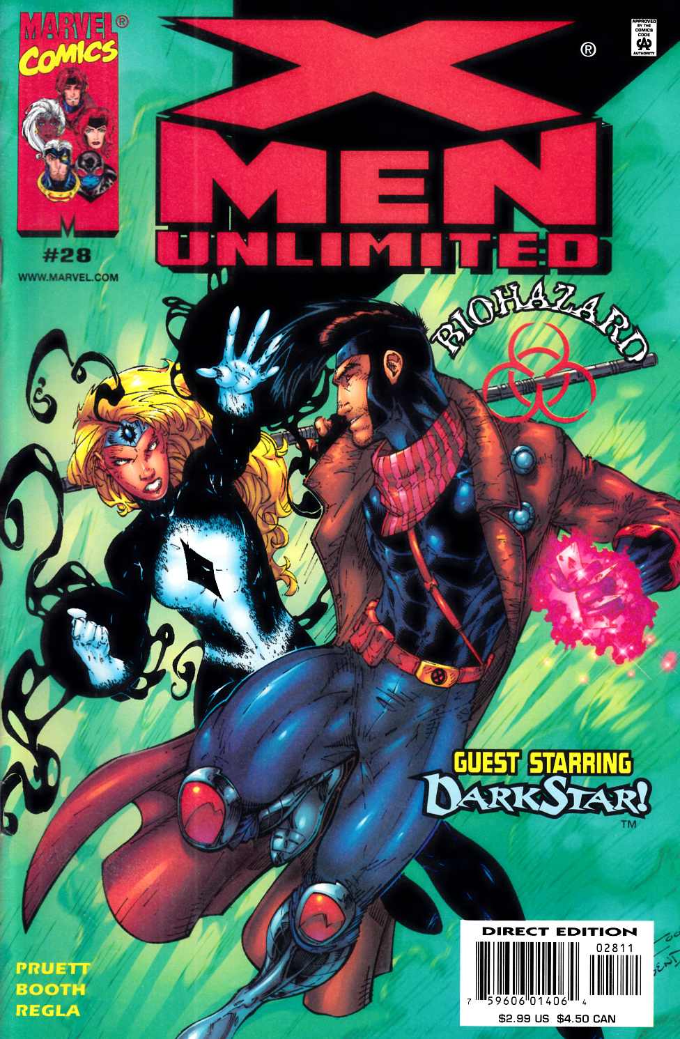 X-Men Unlimited #28 Near Mint (9.4) [Marvel Comic] LARGE