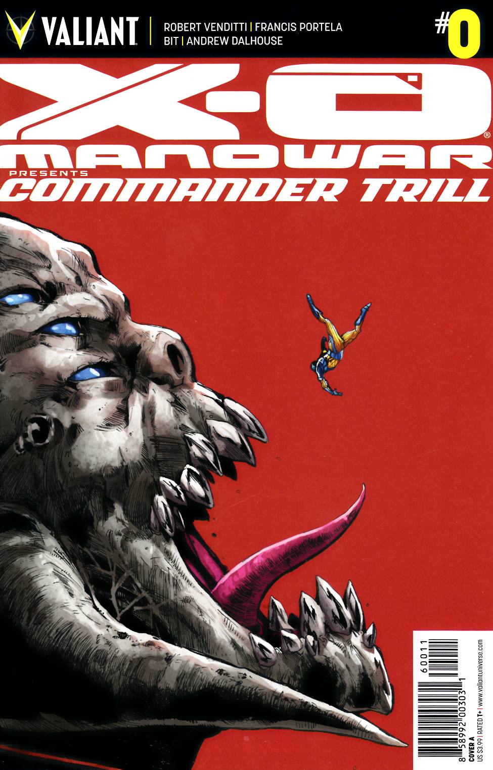 X-O Manowar Commander Trill #0 Cover A [Valiant Comic] THUMBNAIL