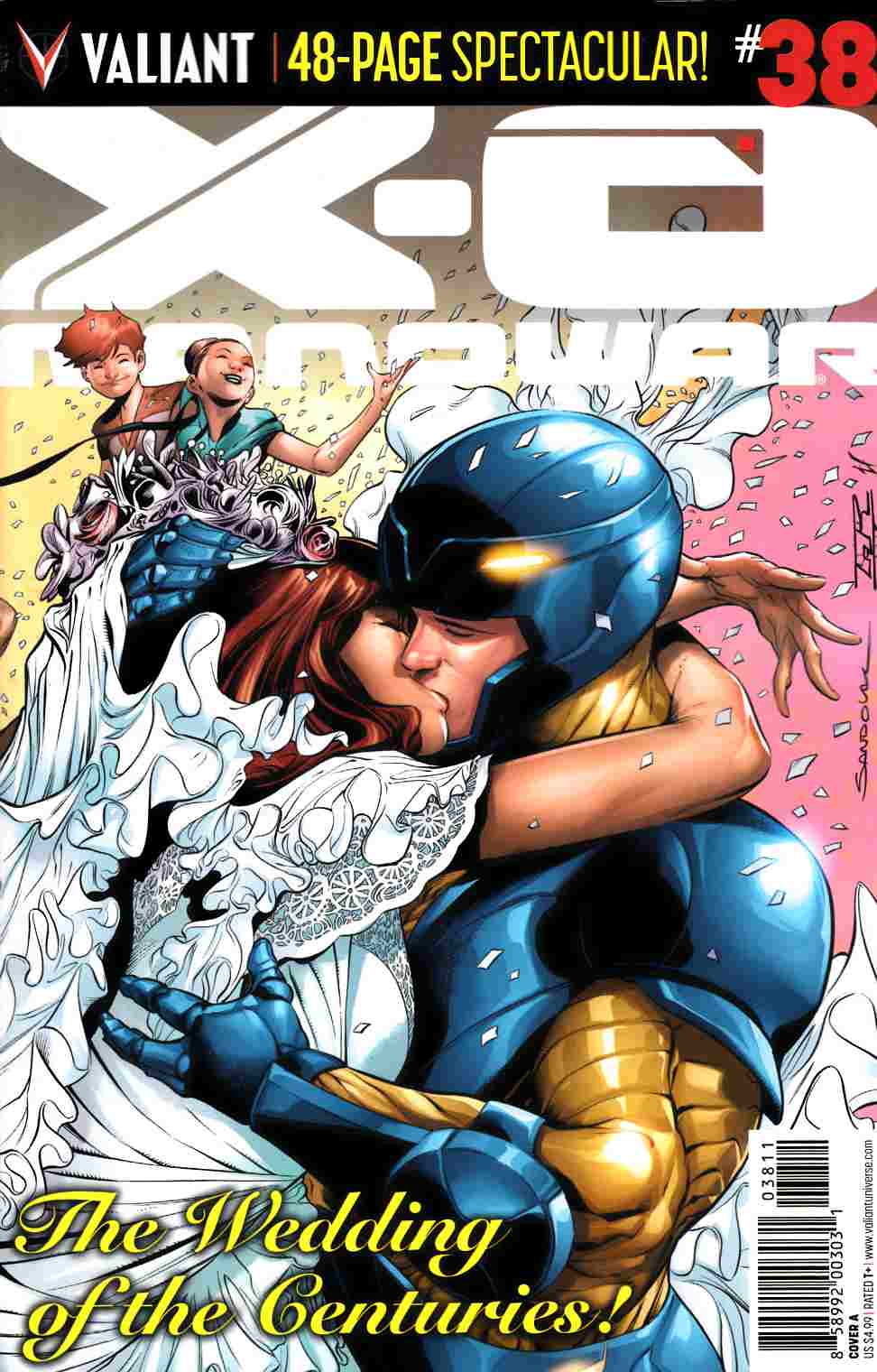 X-O Manowar #38 Cover A- Wraparound Sandoval [Valiant Comic] LARGE