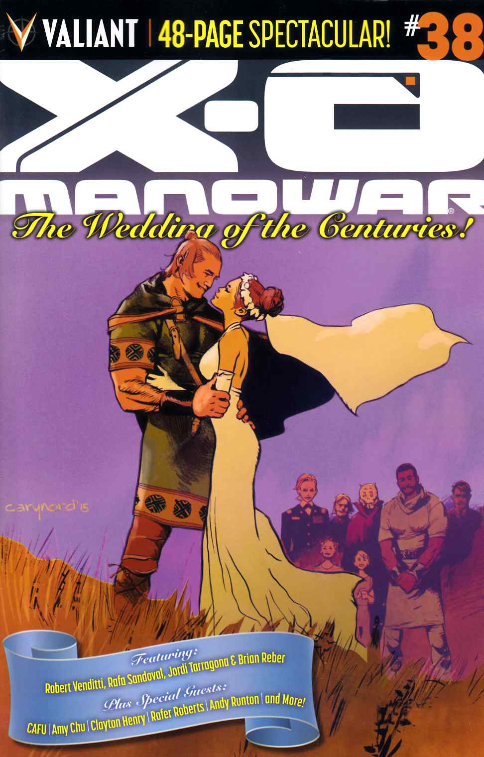X-O Manowar #38 Cover B- Nord [Valiant Comic] LARGE