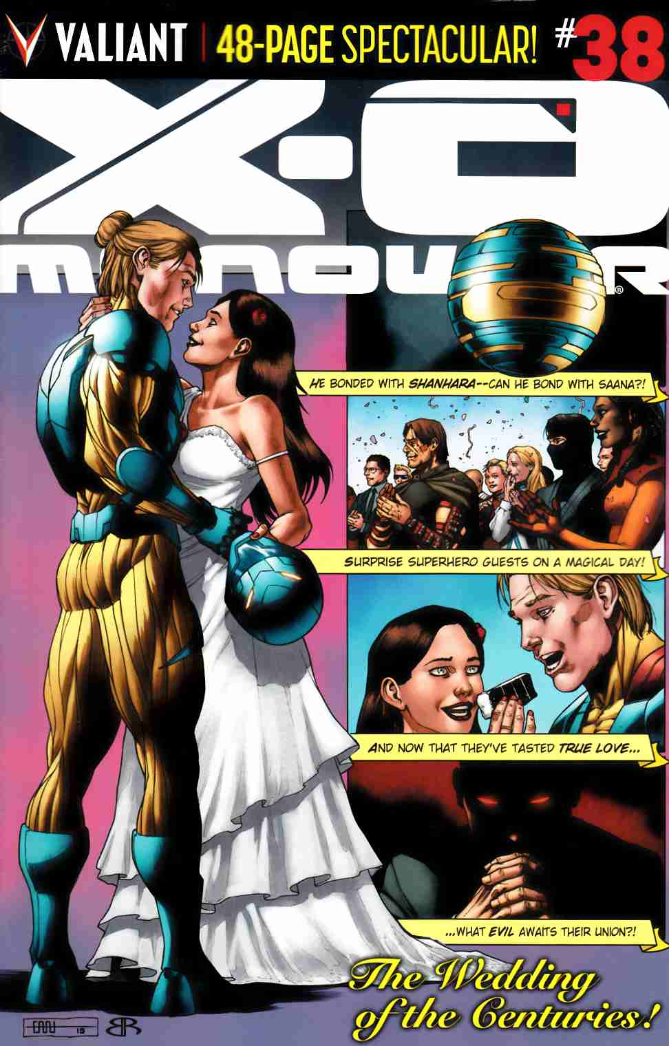 X-O Manowar #38 Cover C- Cafu [Valiant Comic] LARGE